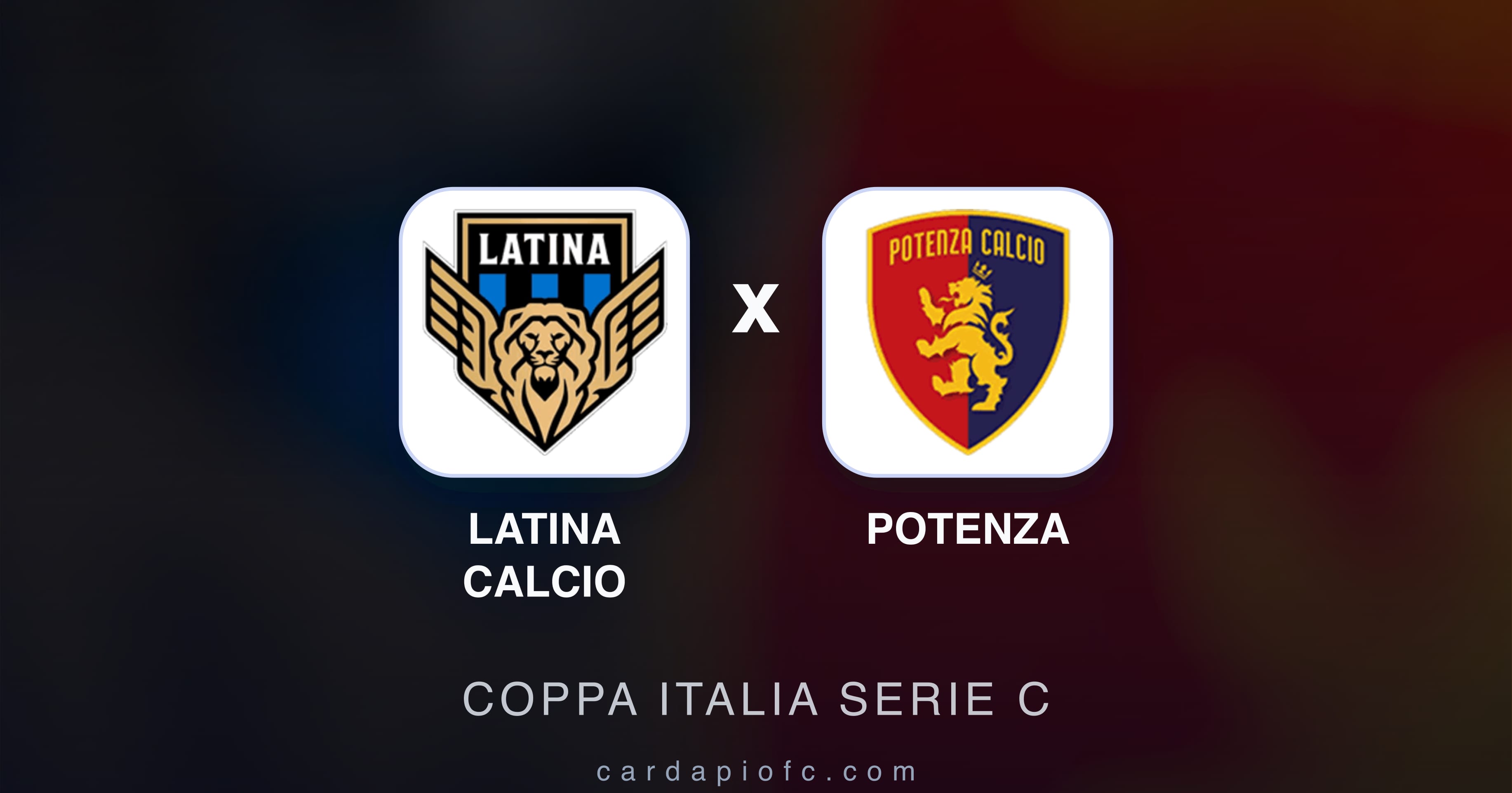 Imagen previa de Latina Calcio vs Potenza (Coppa Italia Serie C)