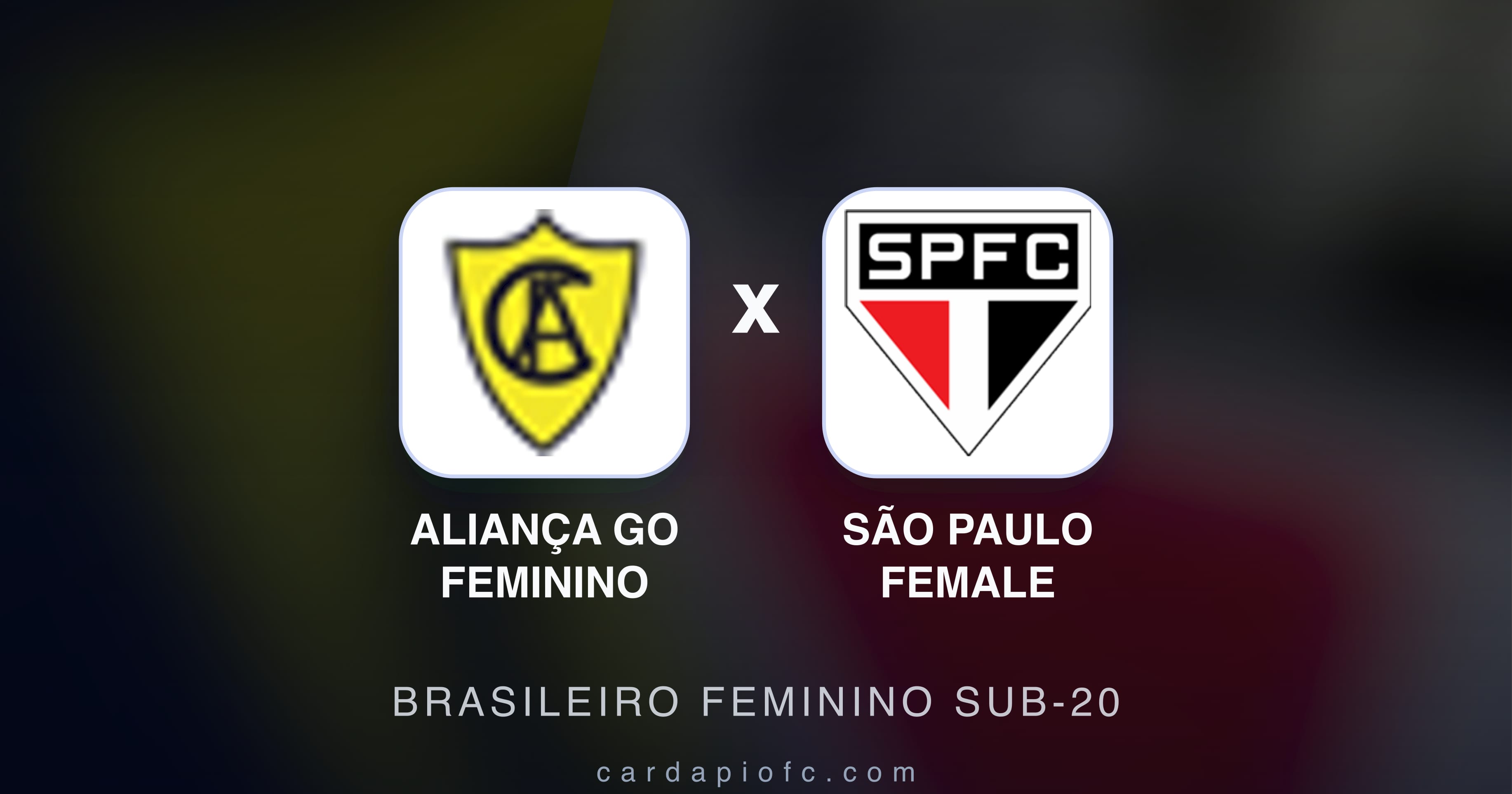 Imagen previa de Aliança GO Feminino vs São Paulo Female (Brasileiro Feminino Sub-20)