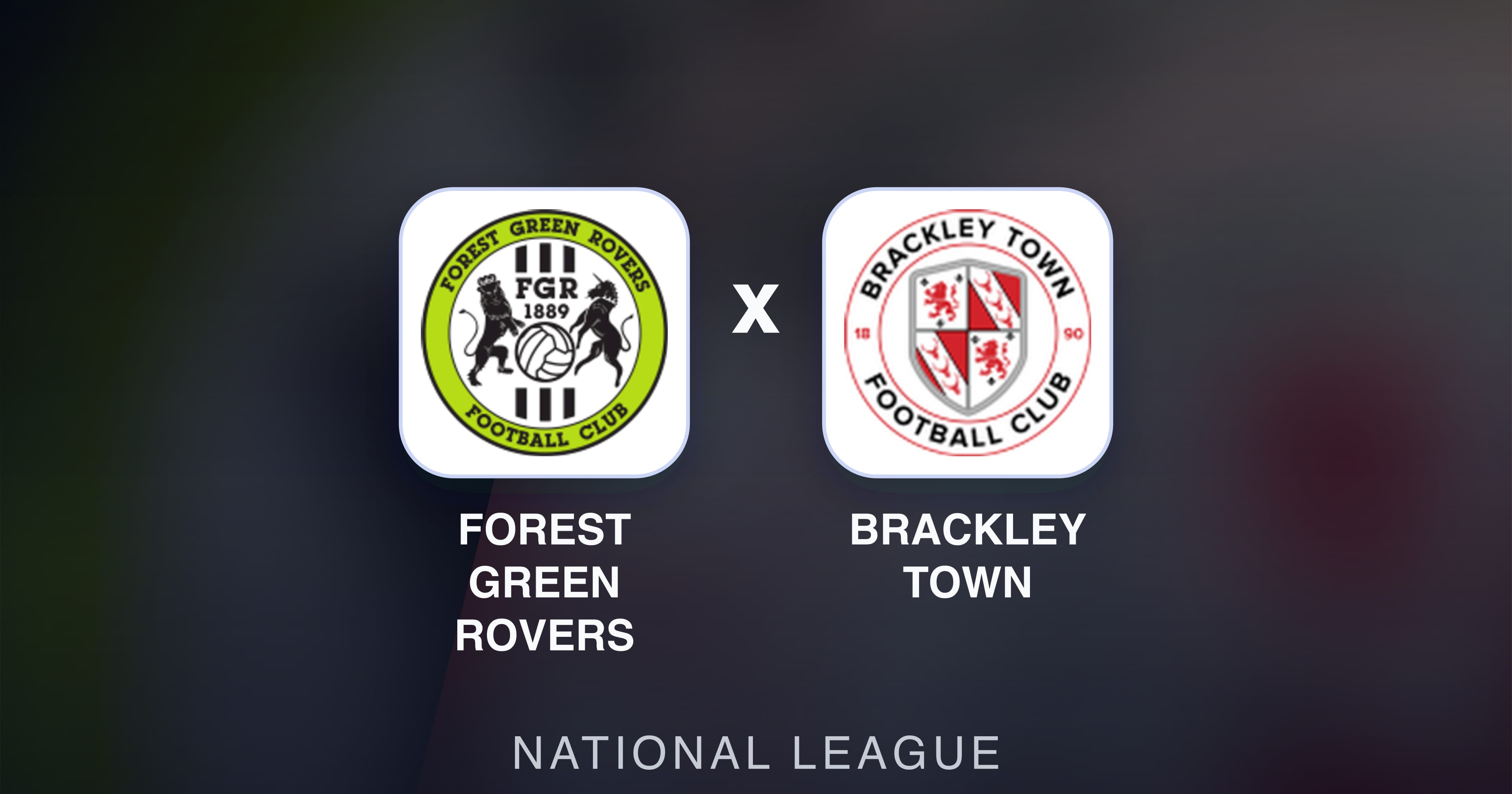 Imagen previa de Forest Green Rovers vs Brackley Town (National League)