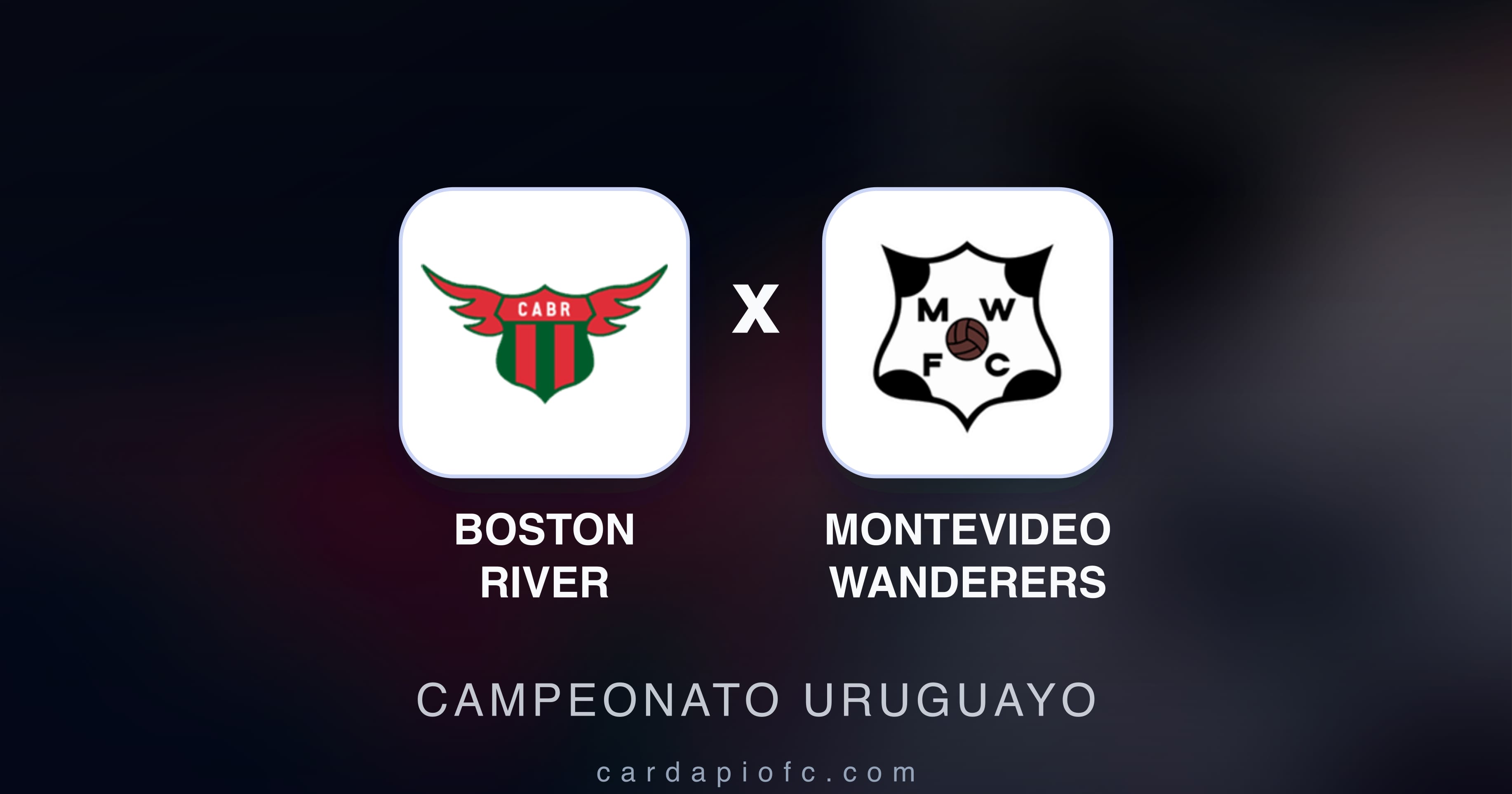Imagen previa de Boston River vs Montevideo Wanderers (Campeonato Uruguayo)
