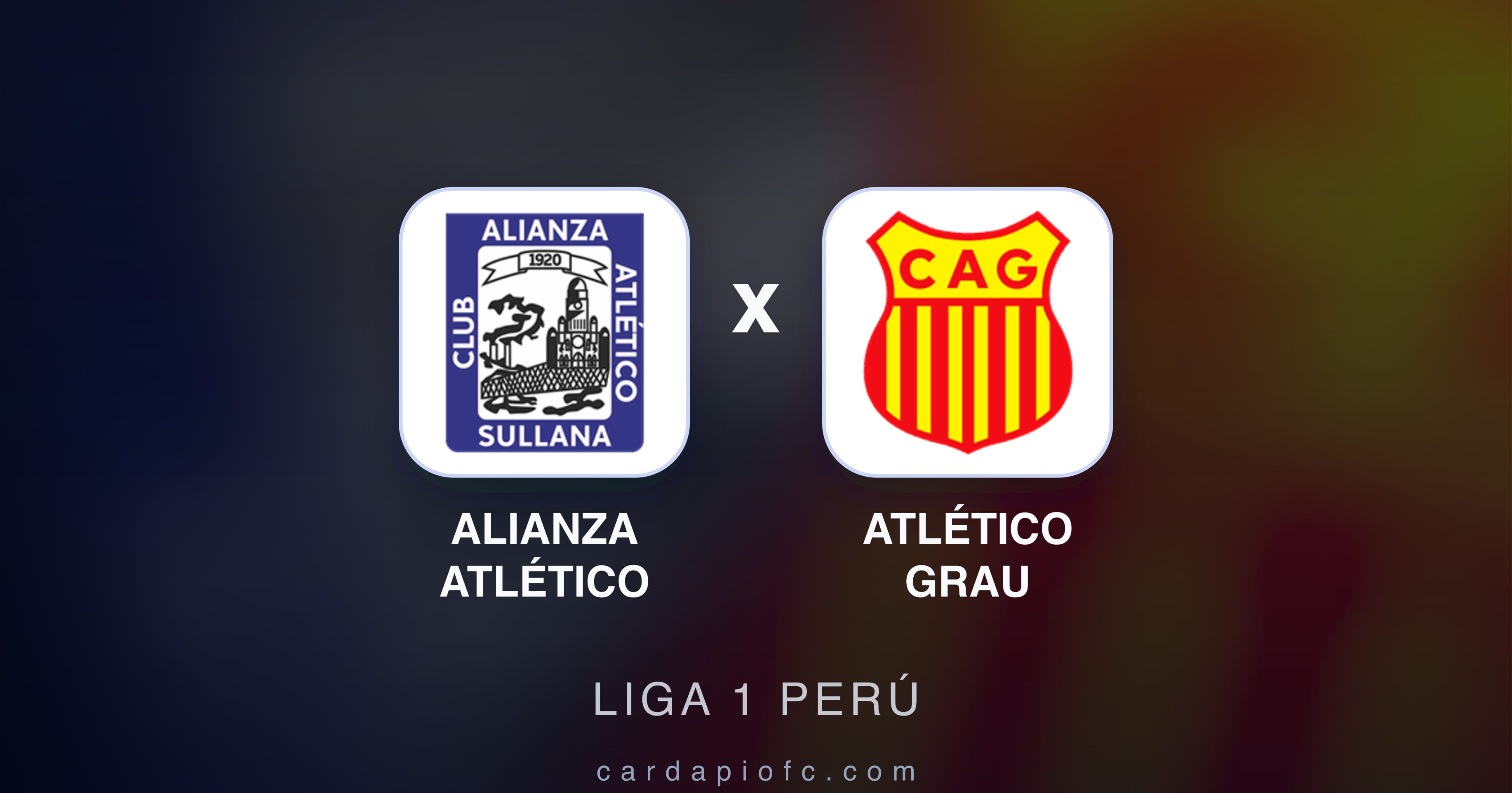 Imagen previa de Alianza Atlético vs Atlético Grau (Liga 1 Perú)