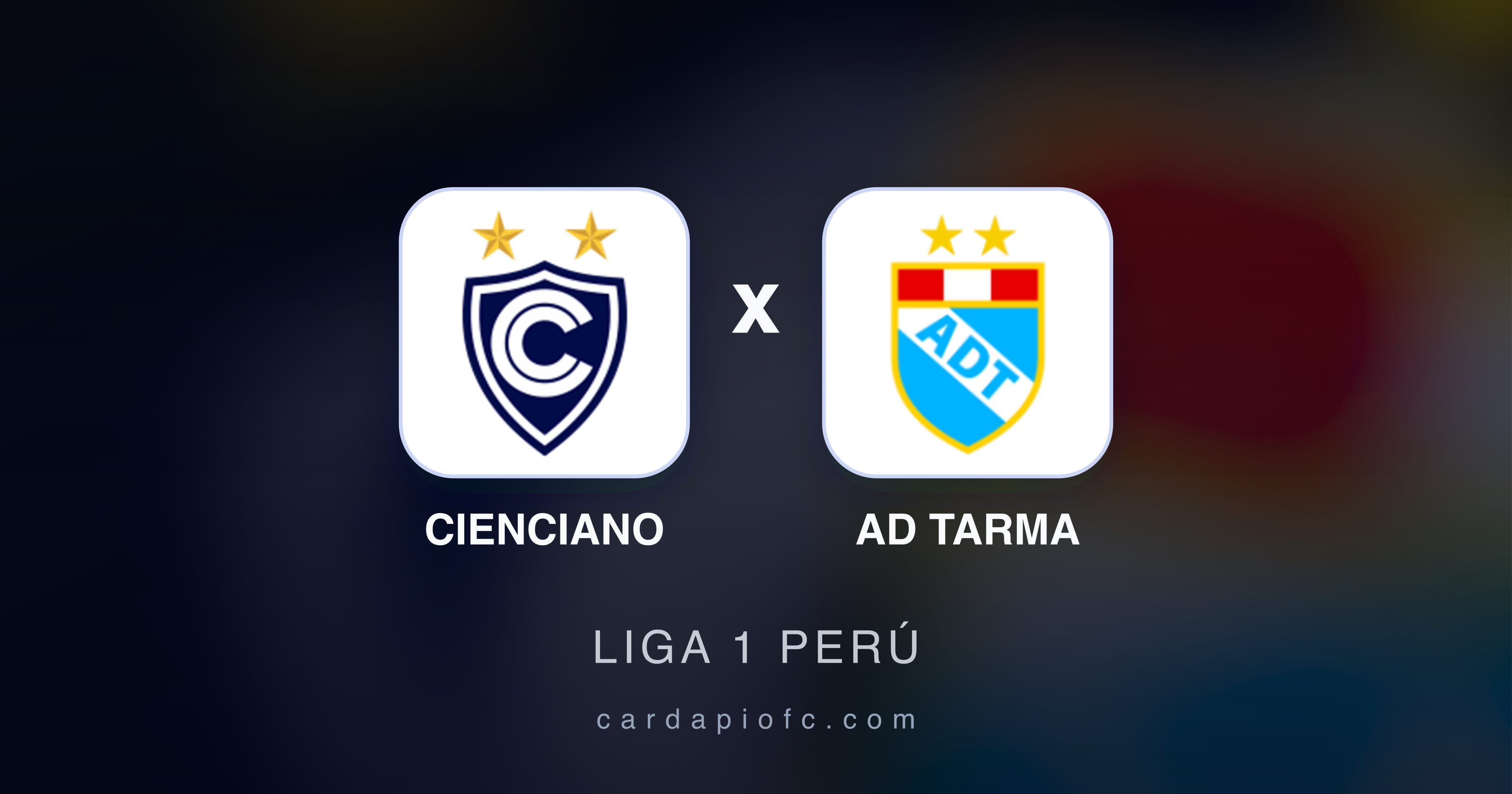 Imagen previa de Cienciano vs AD Tarma (Liga 1 Perú)