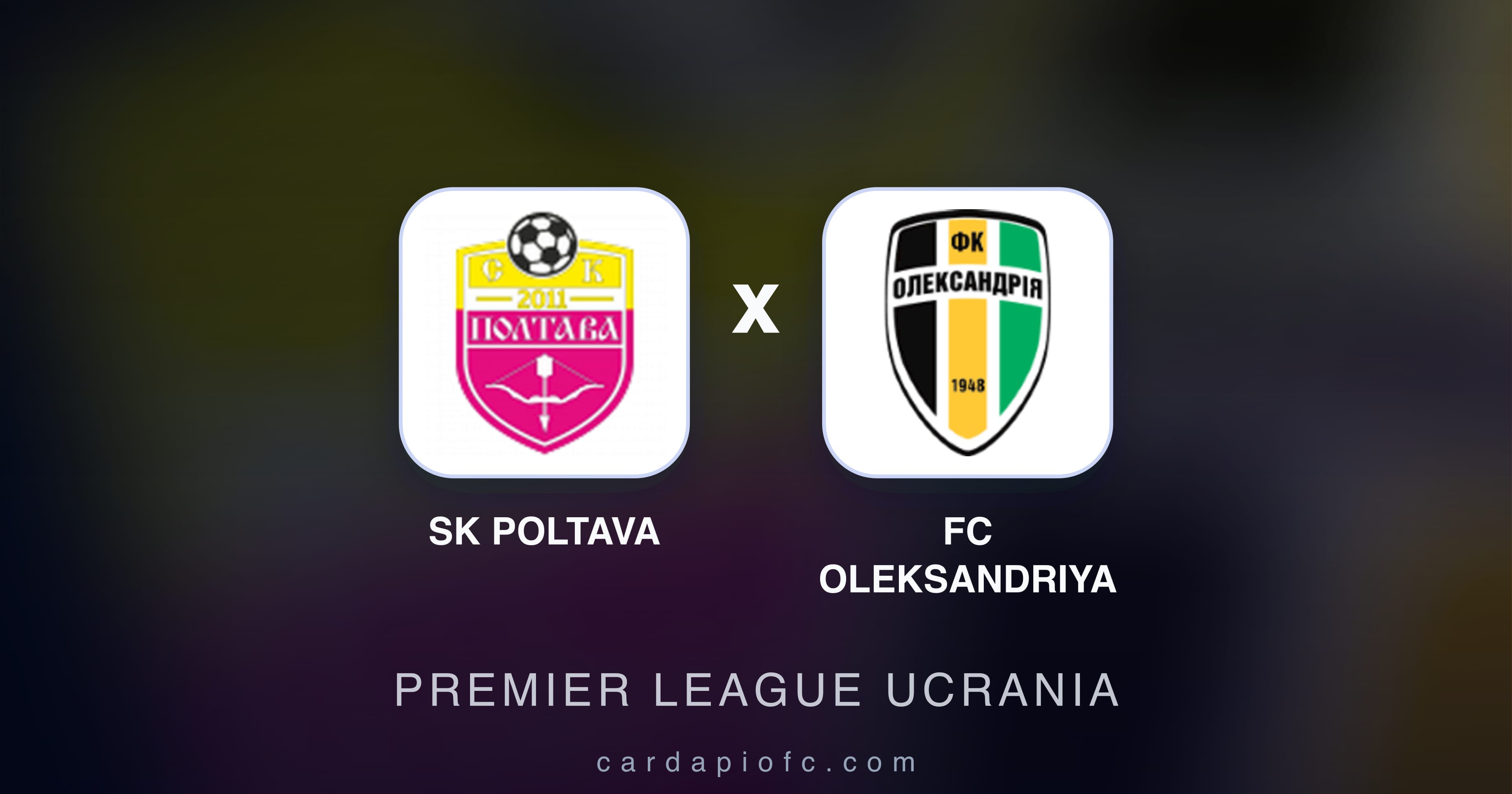 Imagen previa de SK Poltava vs FC Oleksandriya (Premier League Ucrania)