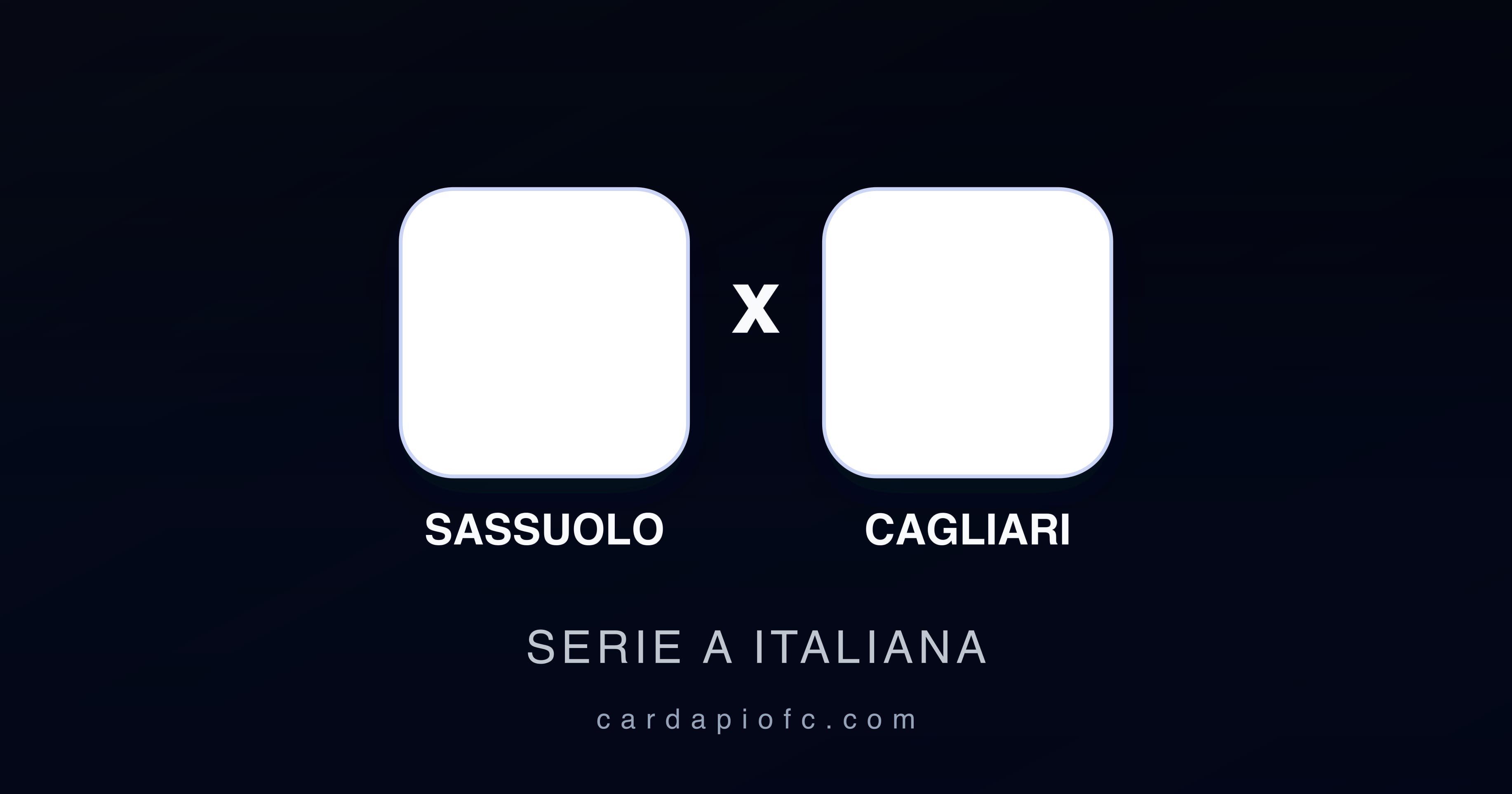 Imagen previa de Sassuolo vs Cagliari (Serie A Italiana)
