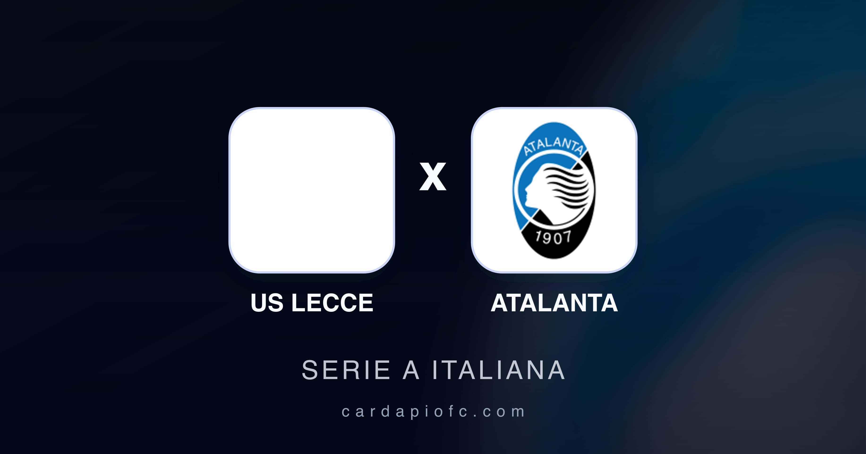 Imagen previa de US Lecce vs Atalanta (Serie A Italiana)