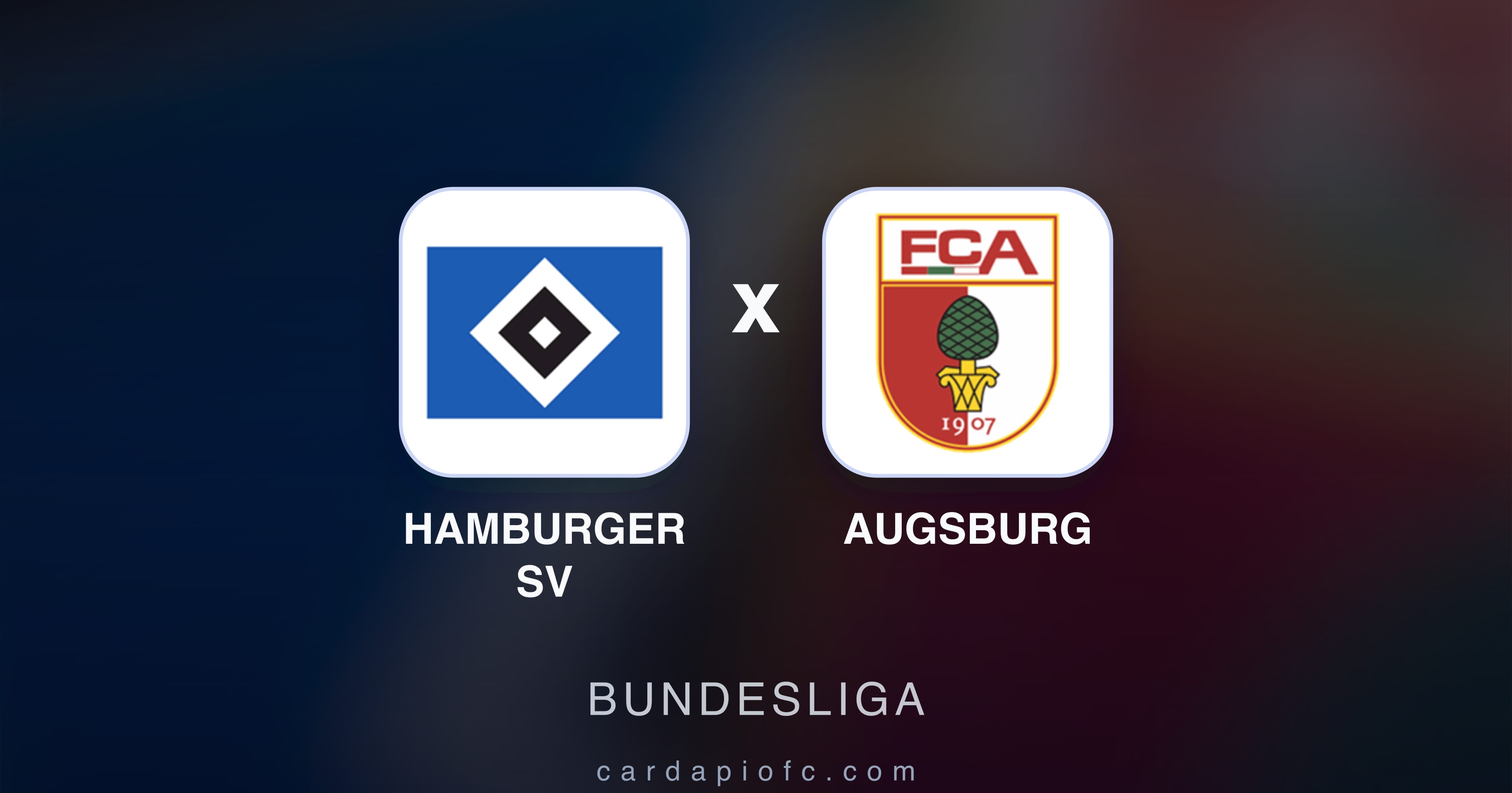 Imagen previa de Hamburger SV vs Augsburg (Bundesliga)