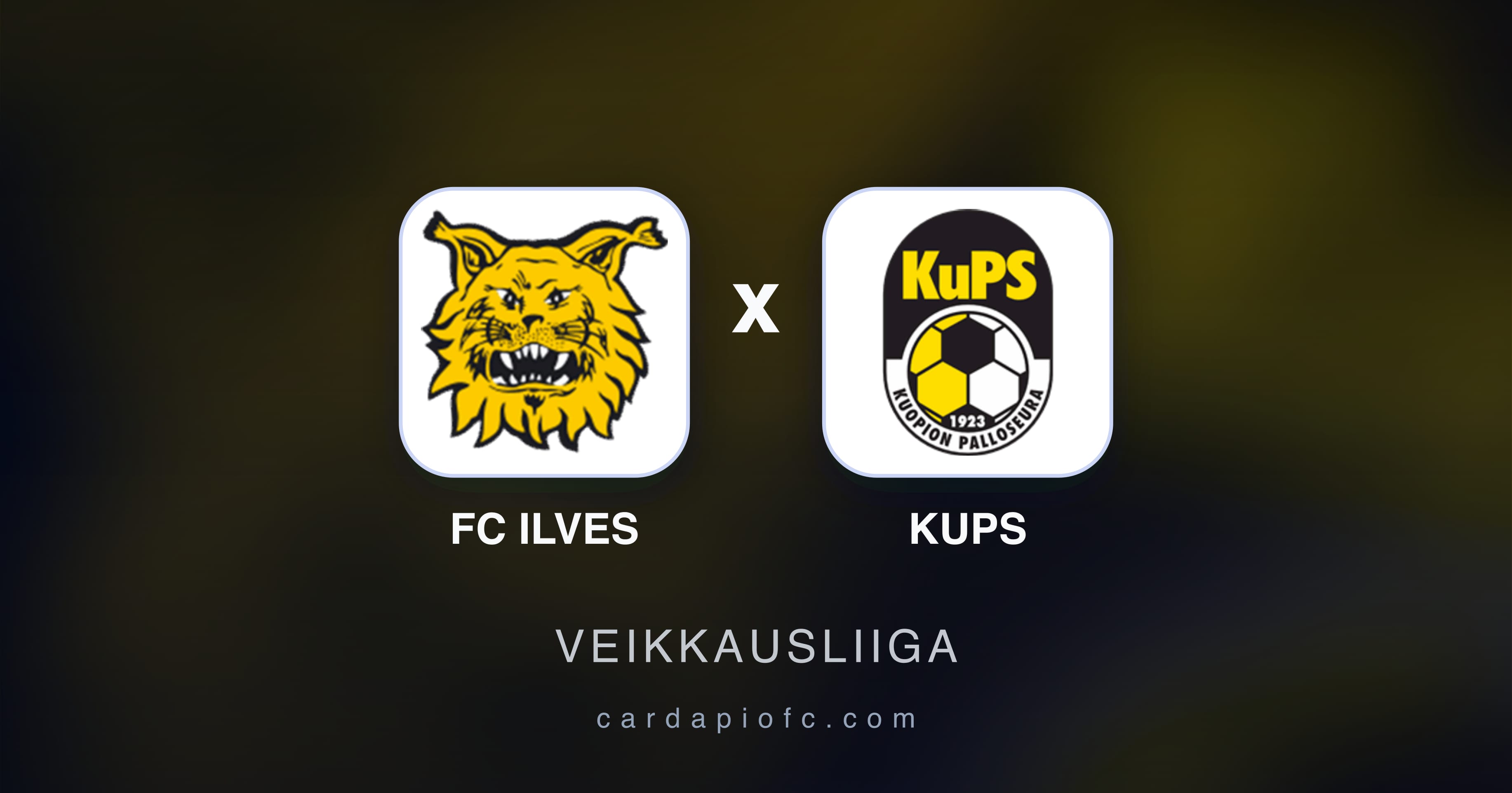 Imagen previa de FC Ilves vs KuPS (Veikkausliiga)