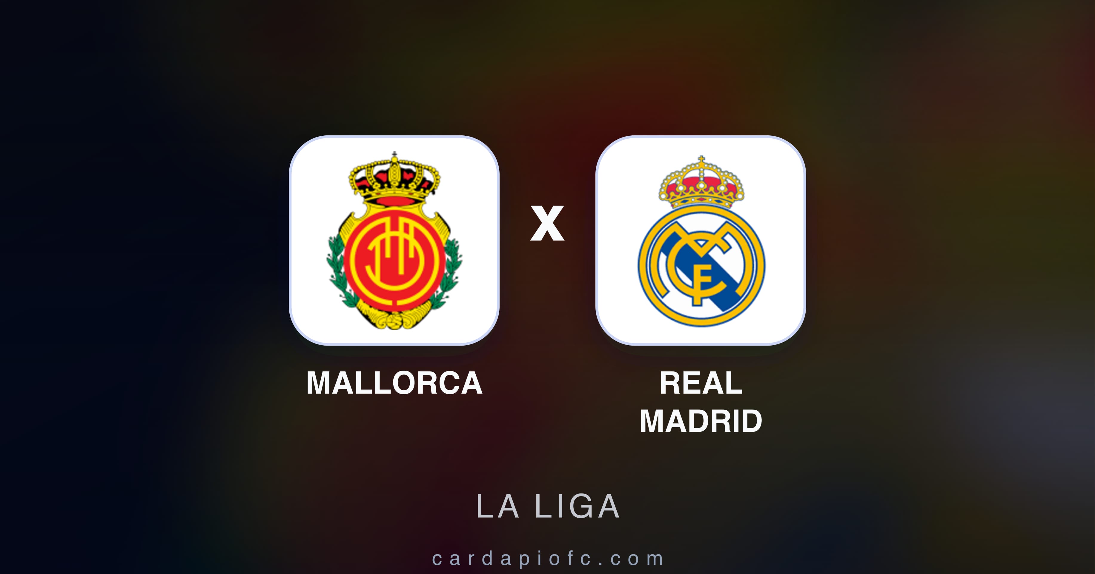 Imagen previa de Mallorca vs Real Madrid (La Liga)