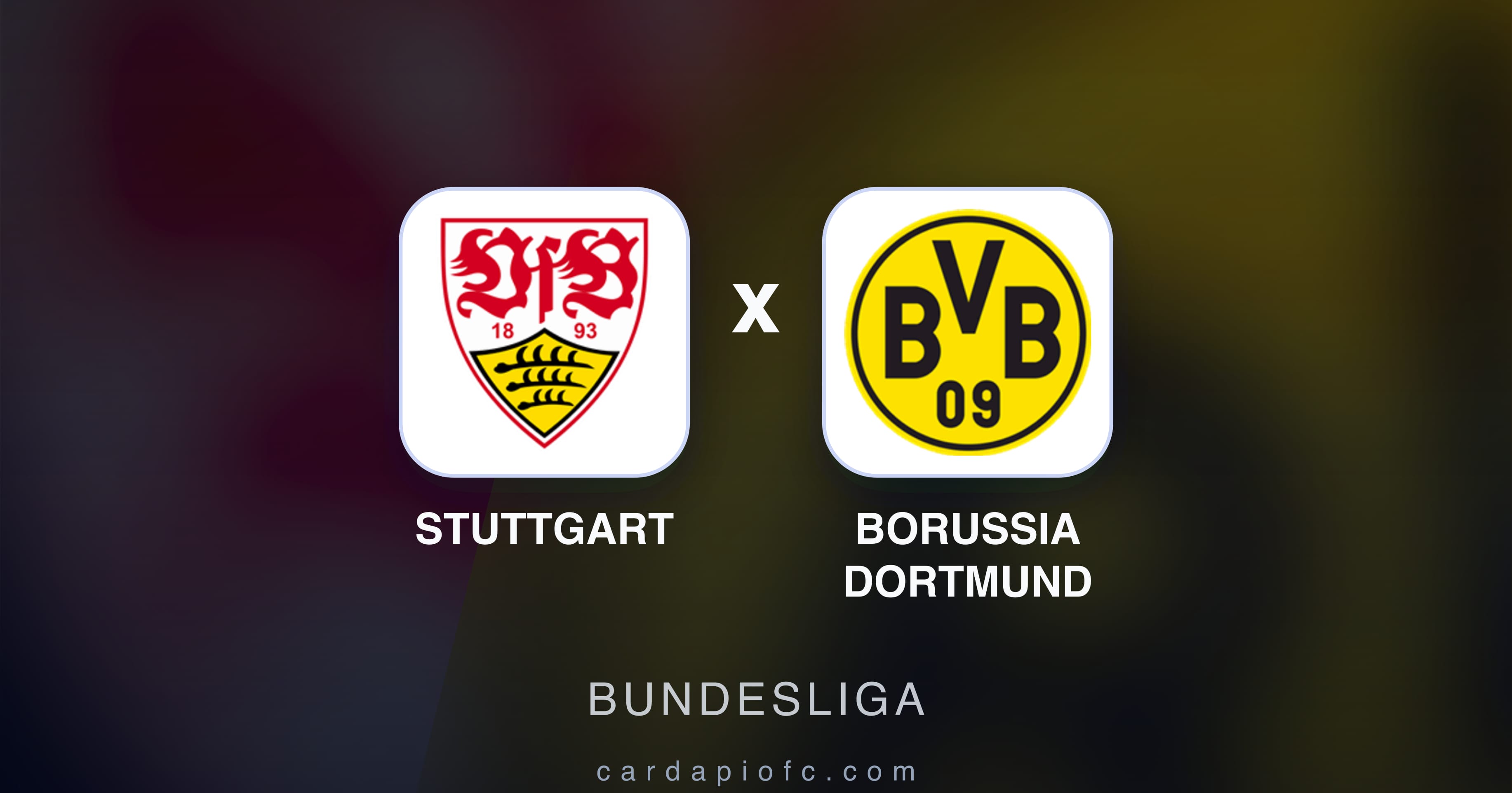 Imagen previa de Stuttgart vs Borussia Dortmund (Bundesliga)