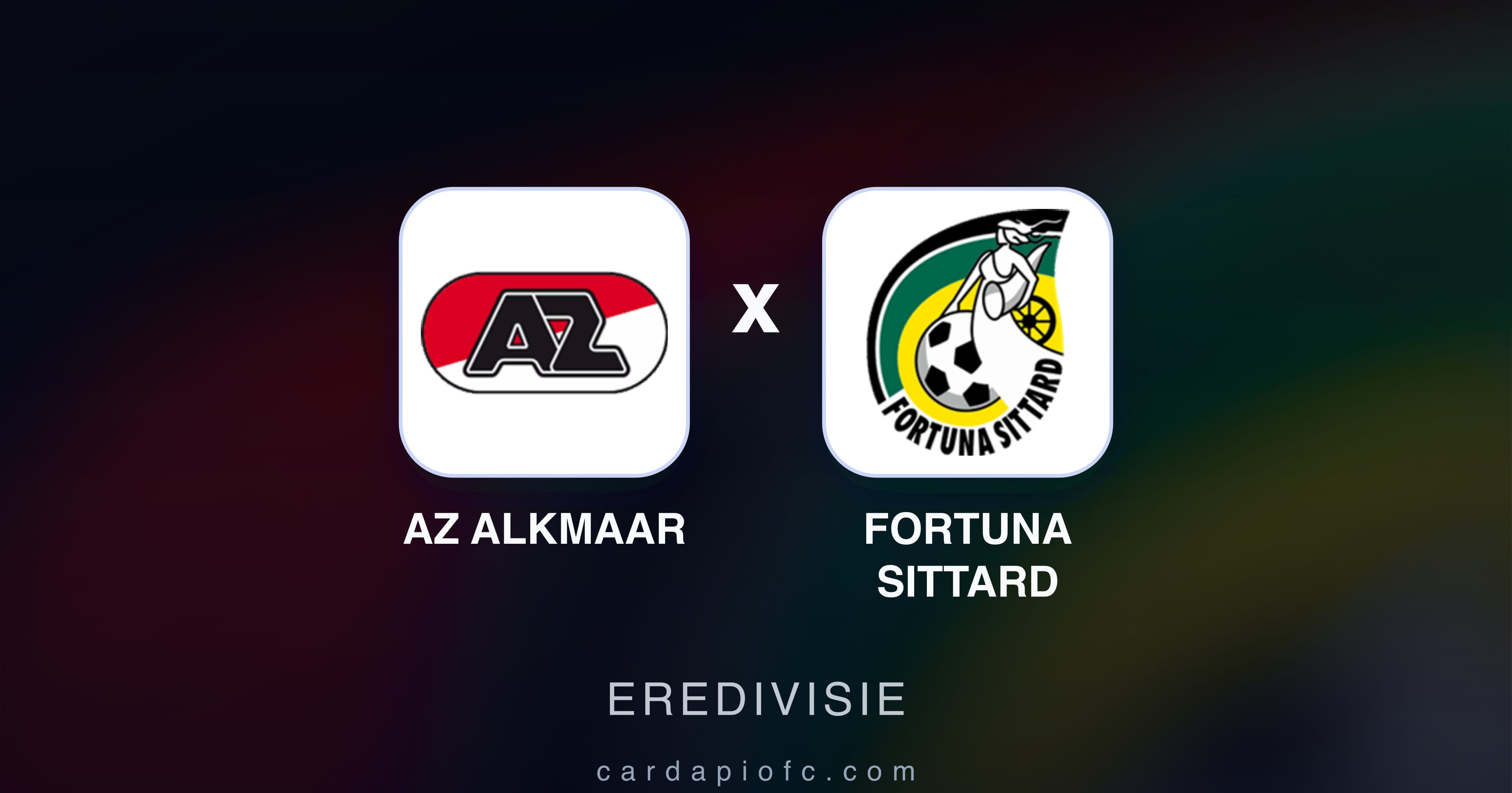Imagen previa de AZ Alkmaar vs Fortuna Sittard (Eredivisie)