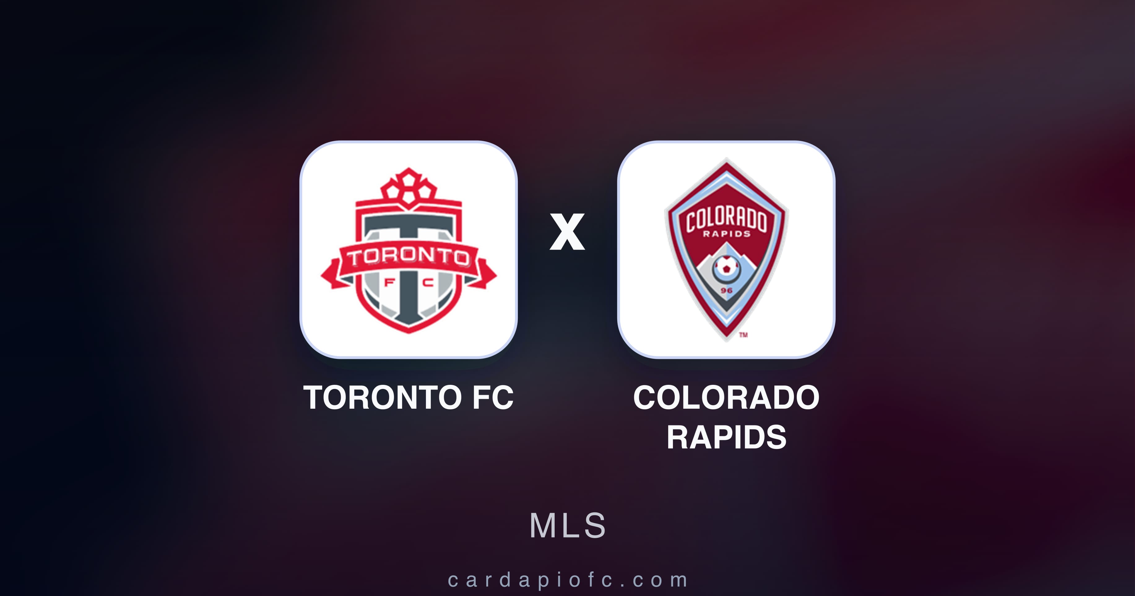 Imagen previa de Toronto FC vs Colorado Rapids (MLS)