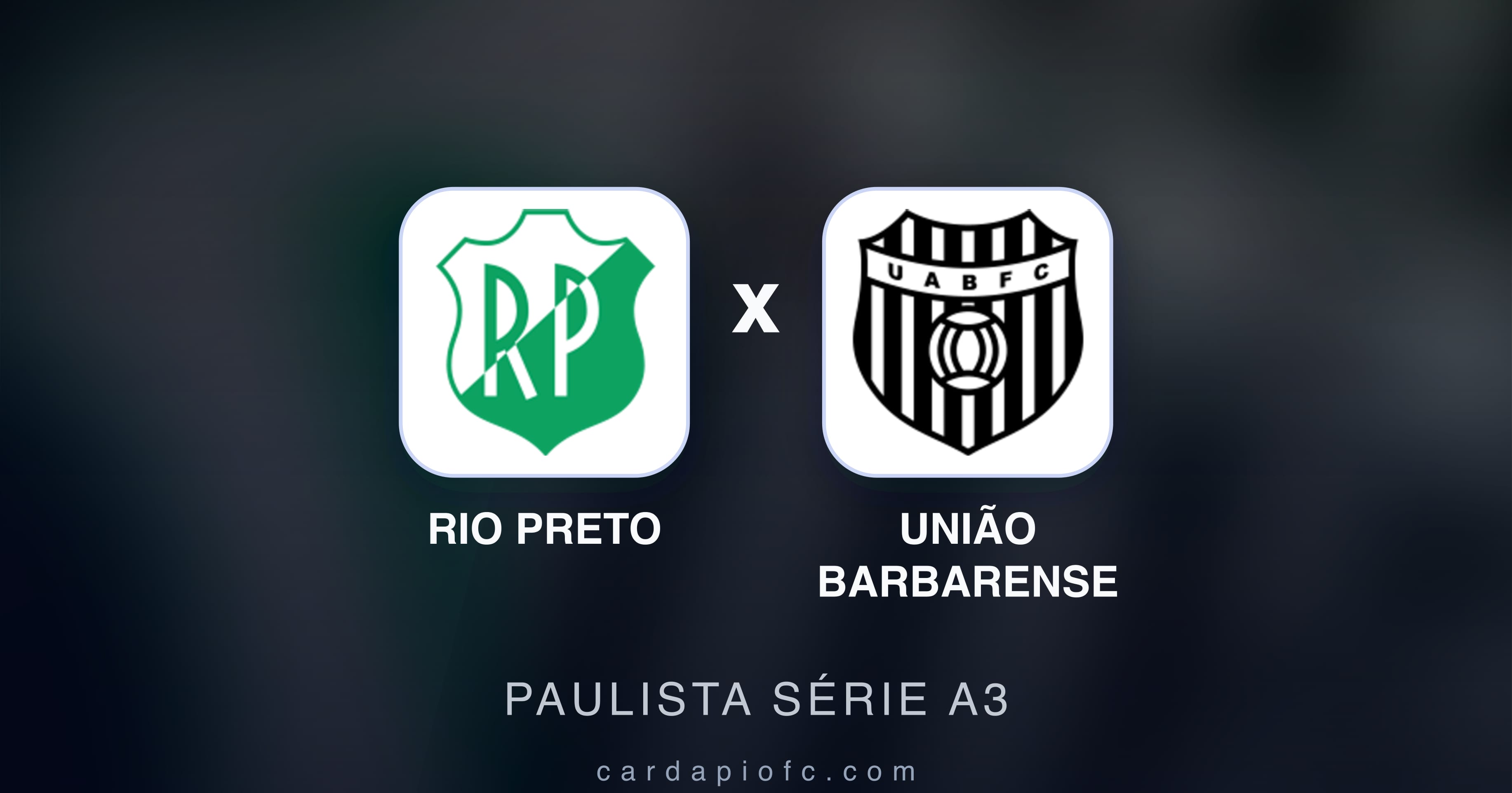 Imagen previa de Rio Preto vs União Barbarense (Paulista Série A3)