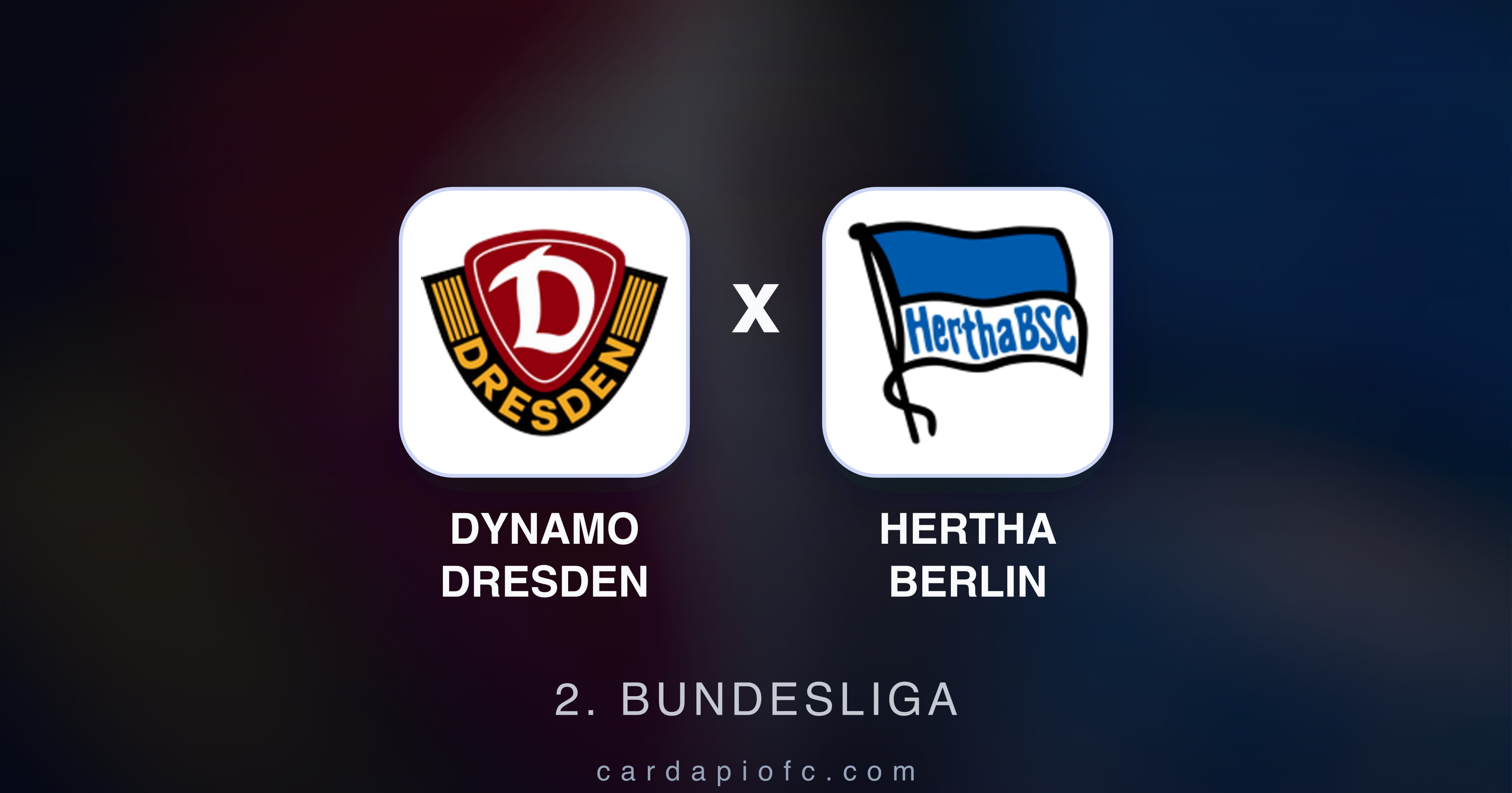 Imagen previa de Dynamo Dresden vs Hertha Berlin (2. Bundesliga)