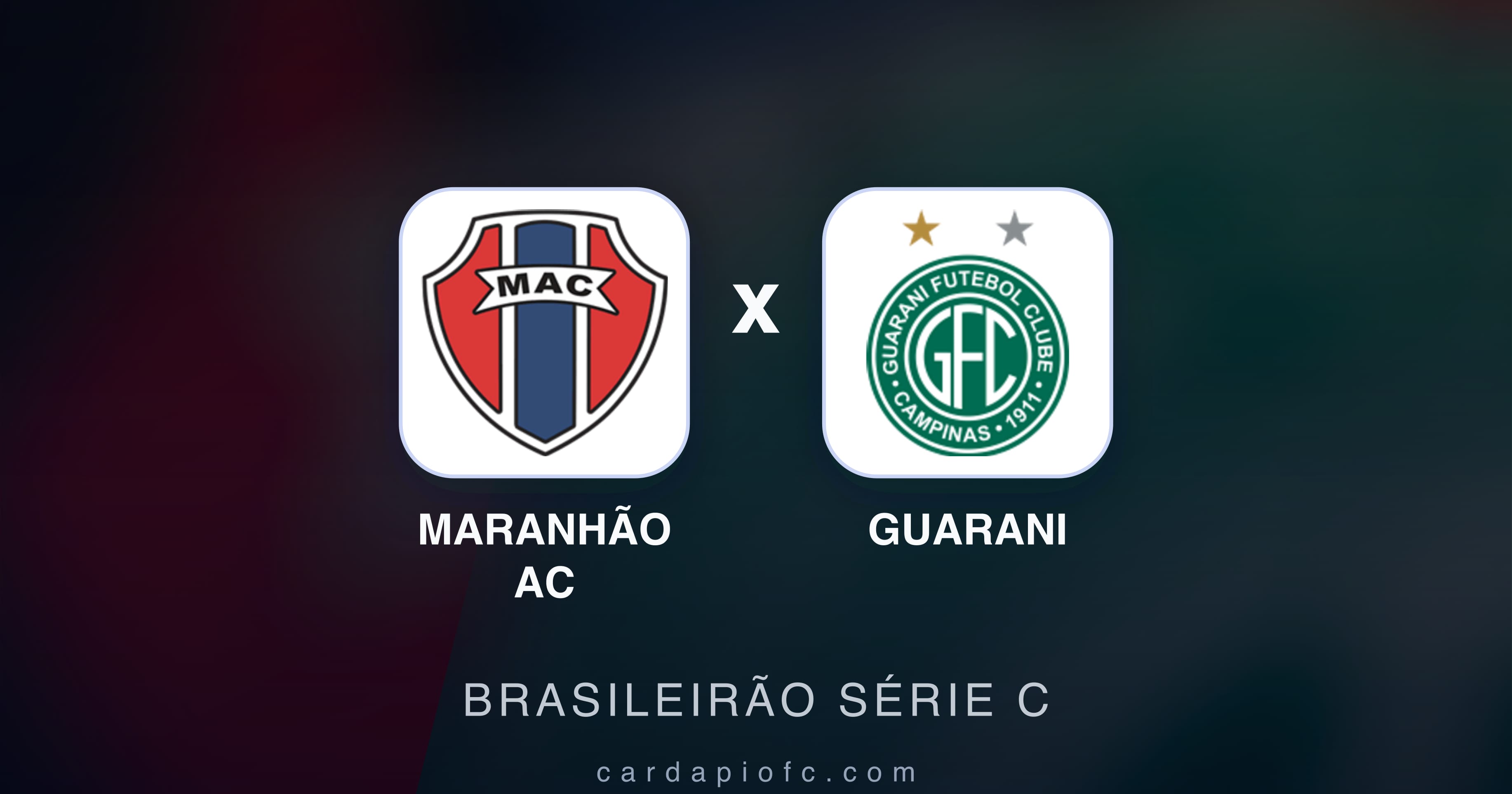 Imagen previa de Maranhão AC vs Guarani (Brasileirão Série C)
