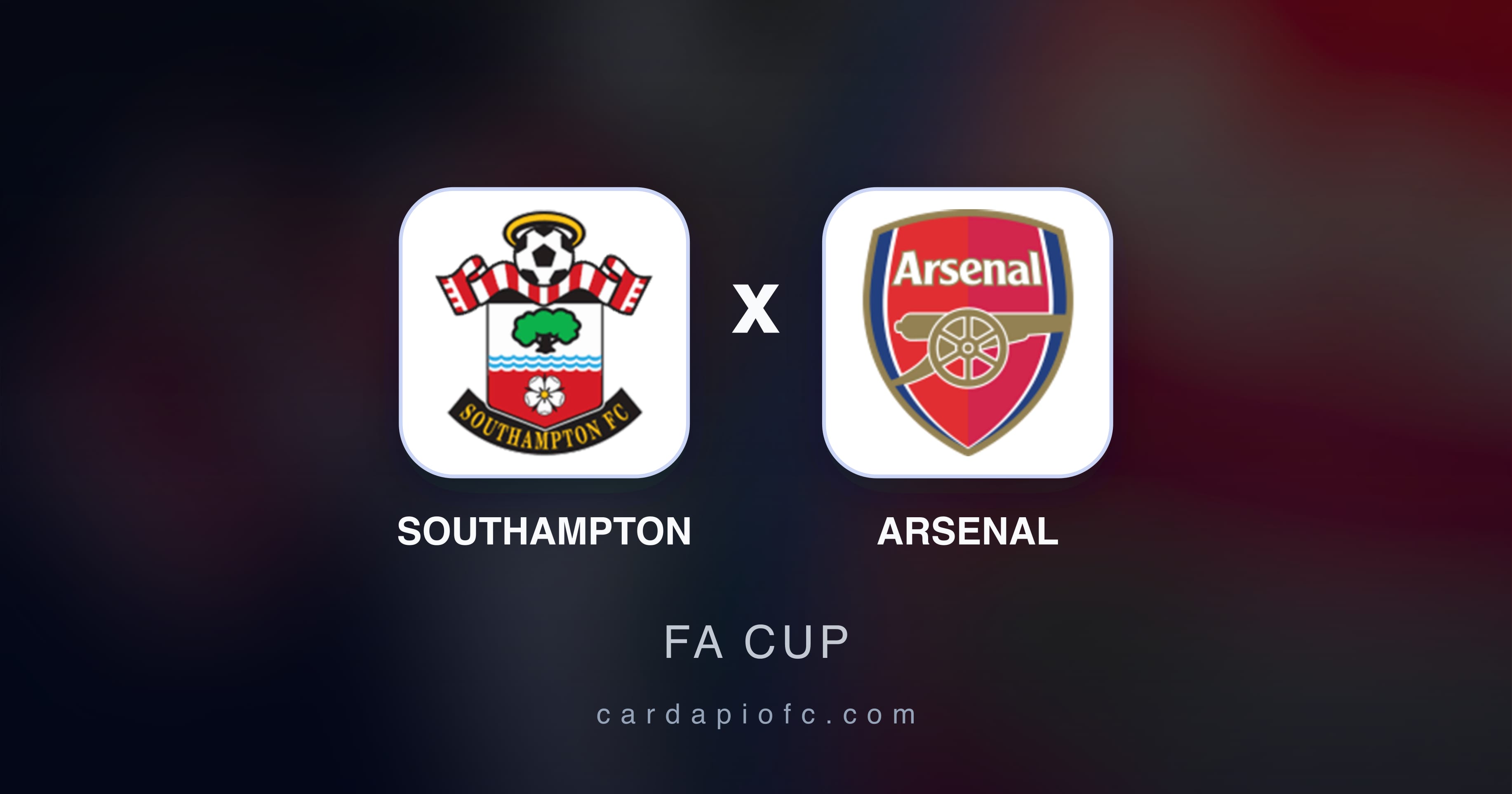 Imagen previa de Southampton vs Arsenal (FA Cup)