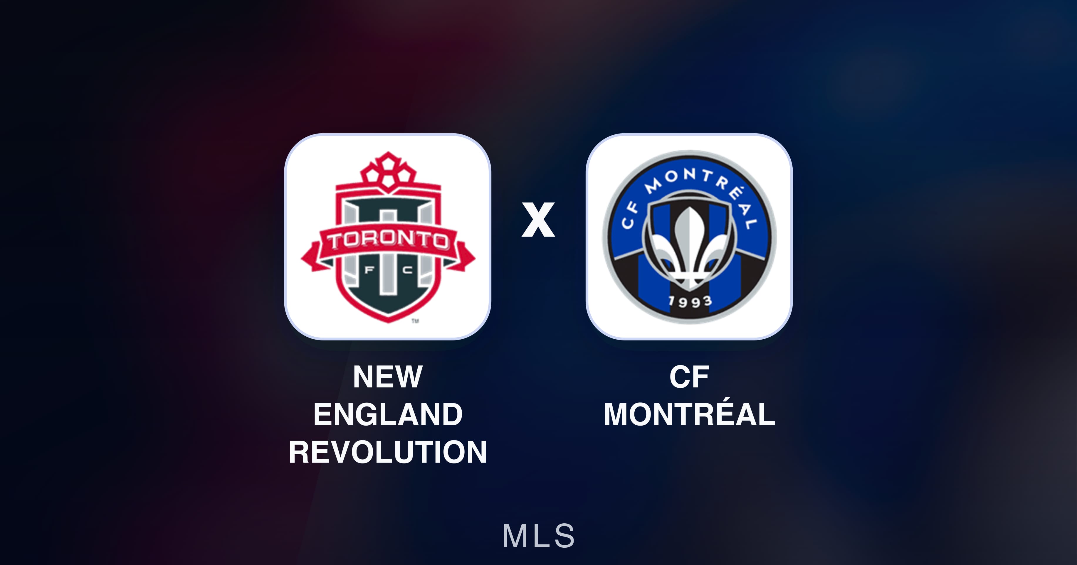 Imagen previa de New England Revolution vs CF Montréal (MLS)