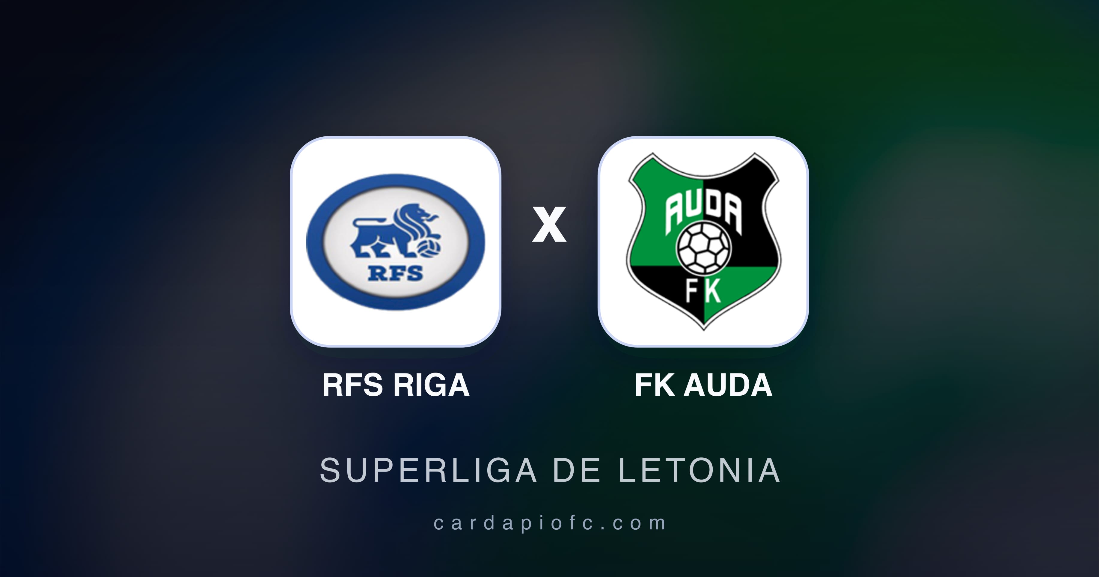 Imagen previa de RFS Riga vs FK Auda (Superliga de Letonia)