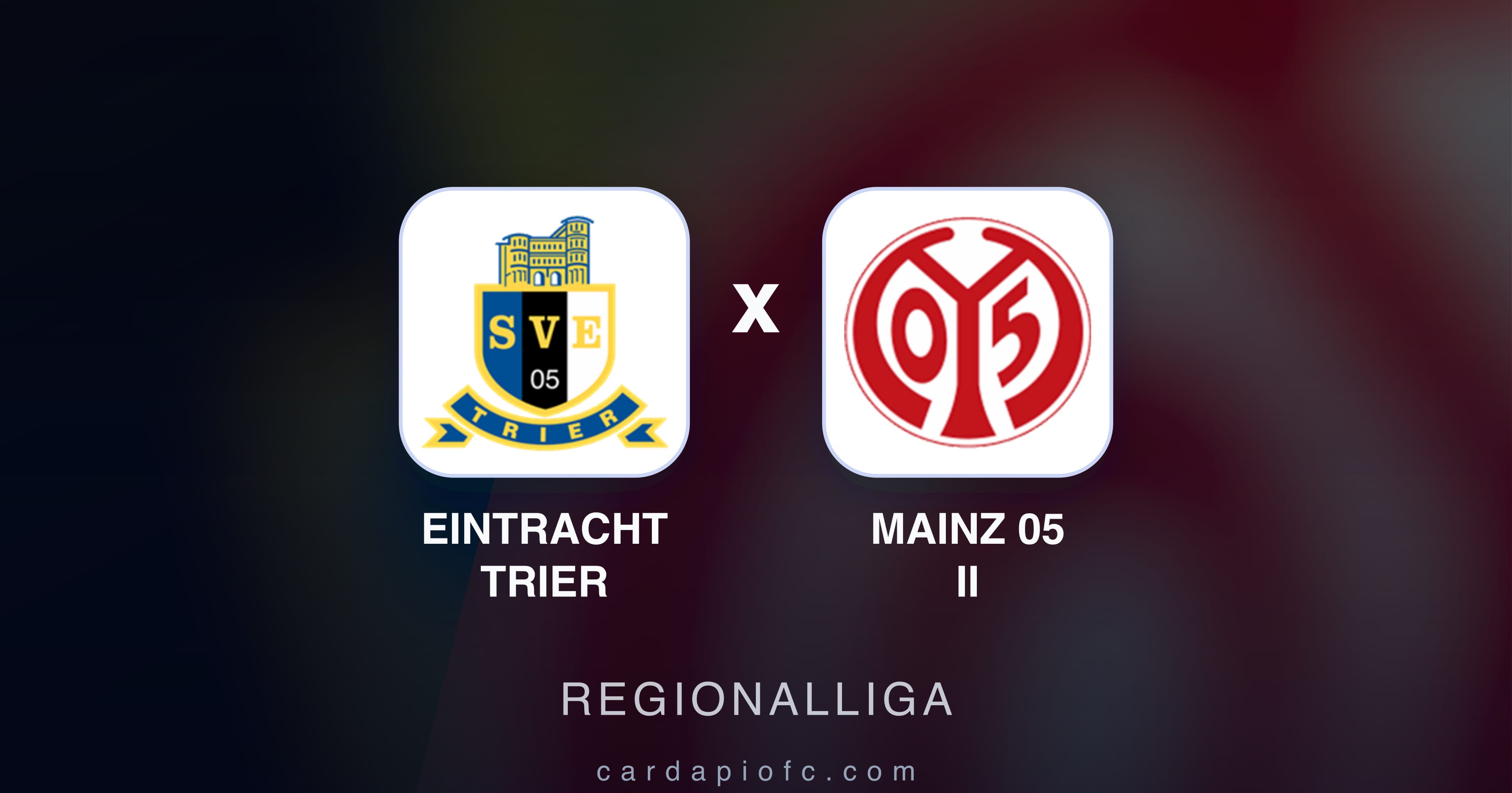 Imagen previa de Eintracht Trier vs Mainz 05 II (Regionalliga)