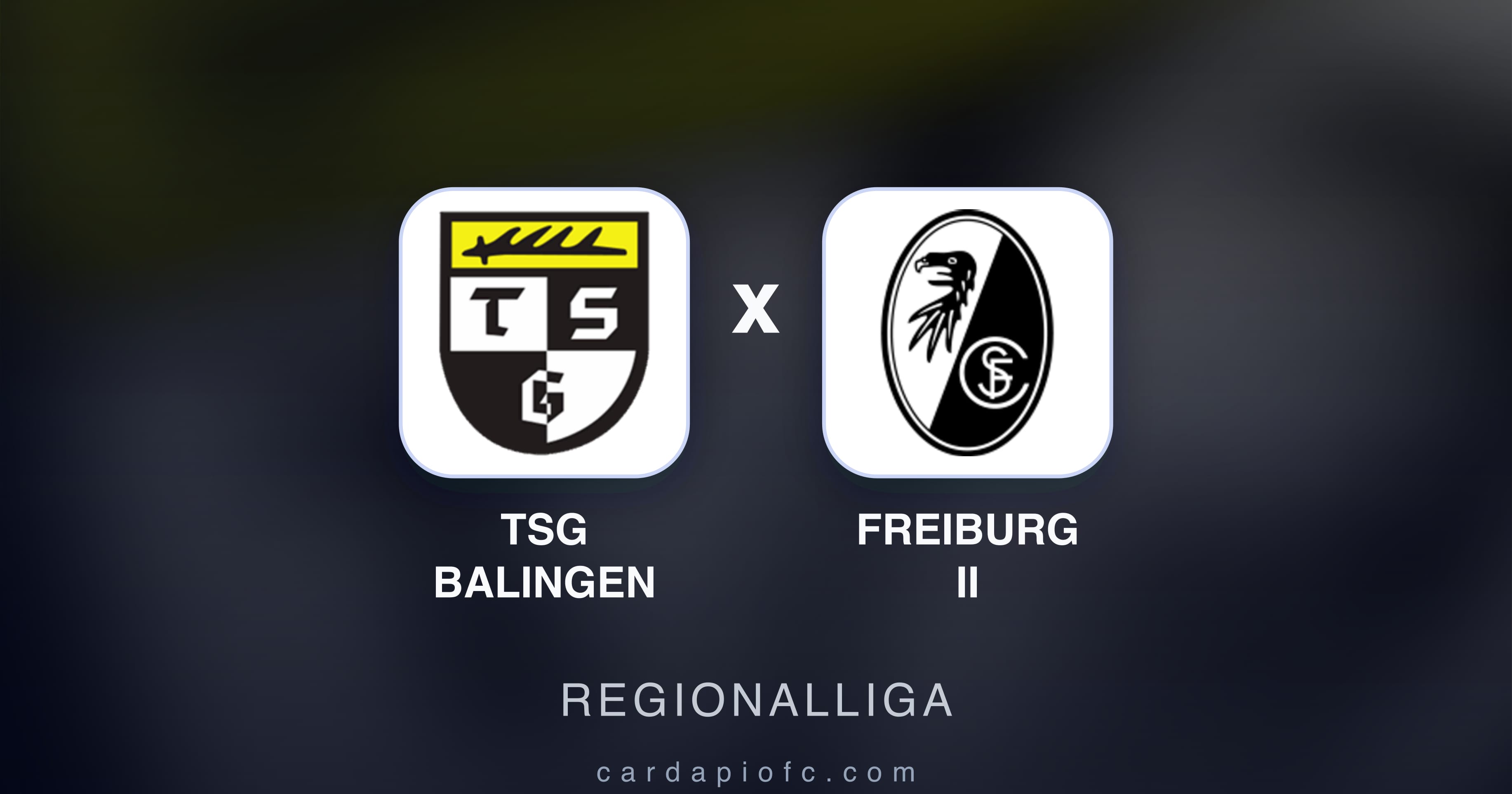 Imagen previa de TSG Balingen vs Freiburg II (Regionalliga)