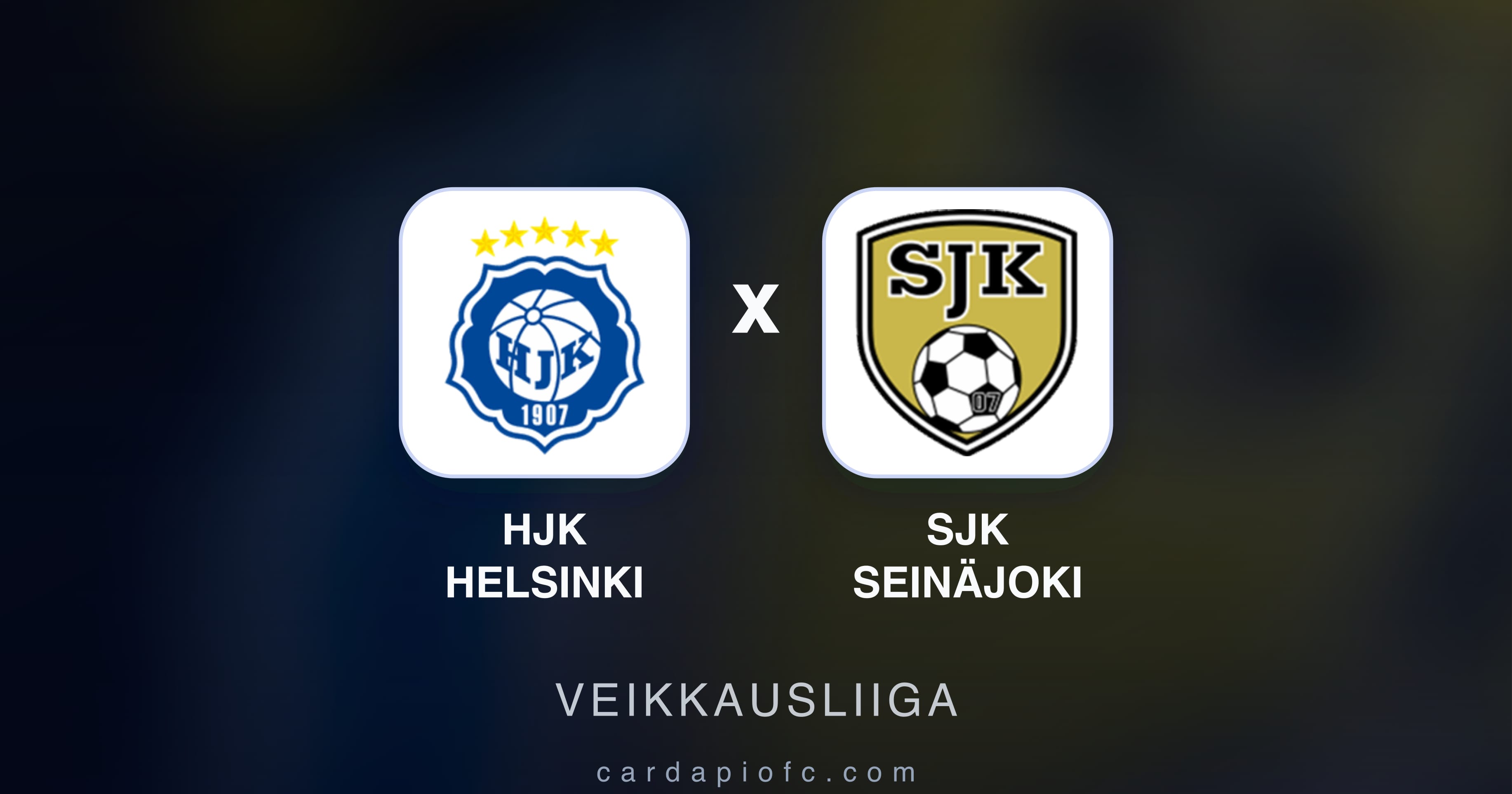 Imagen previa de HJK Helsinki vs SJK Seinäjoki (Veikkausliiga)