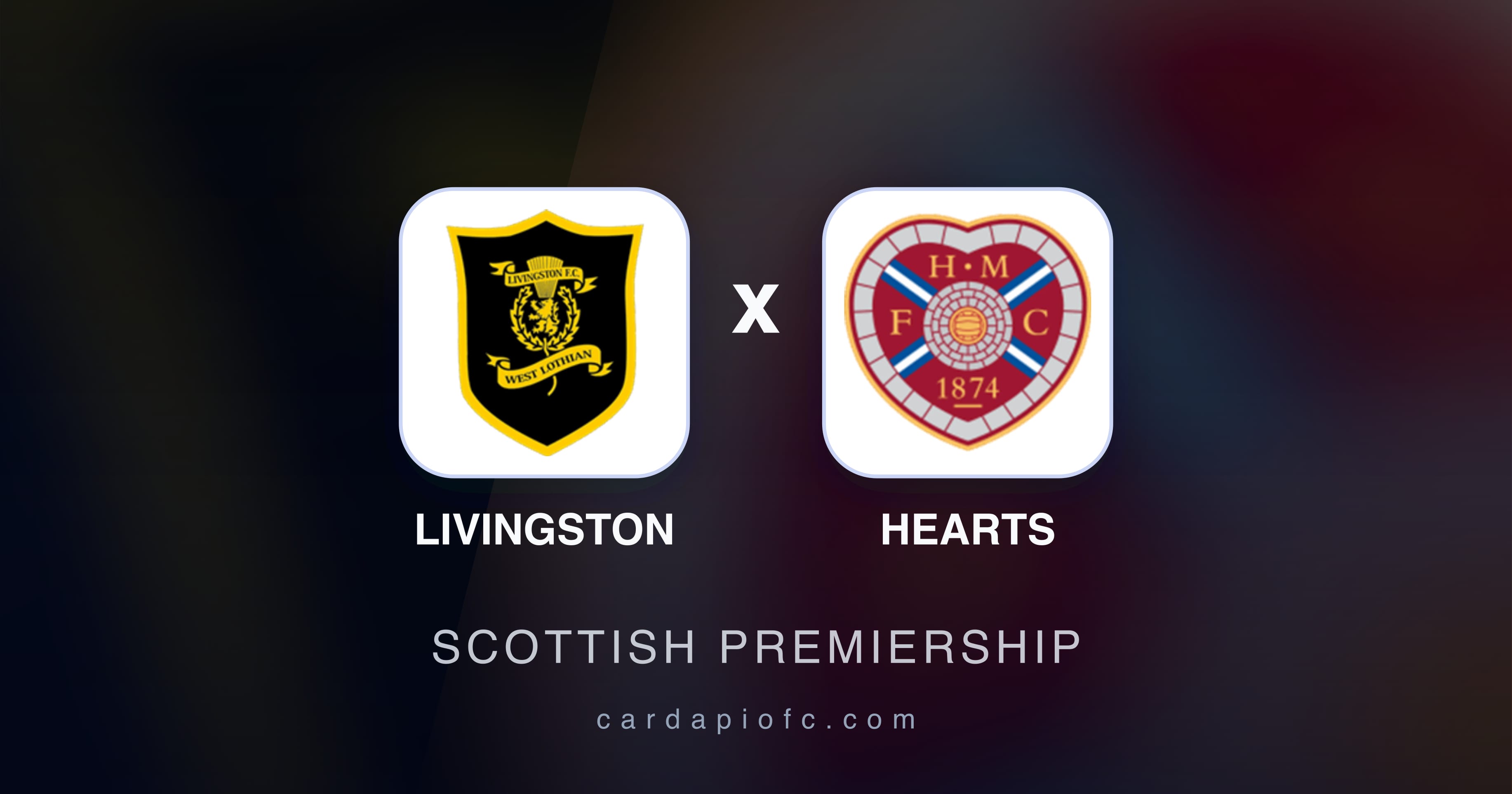 Imagen previa de Livingston vs Hearts (Scottish Premiership)