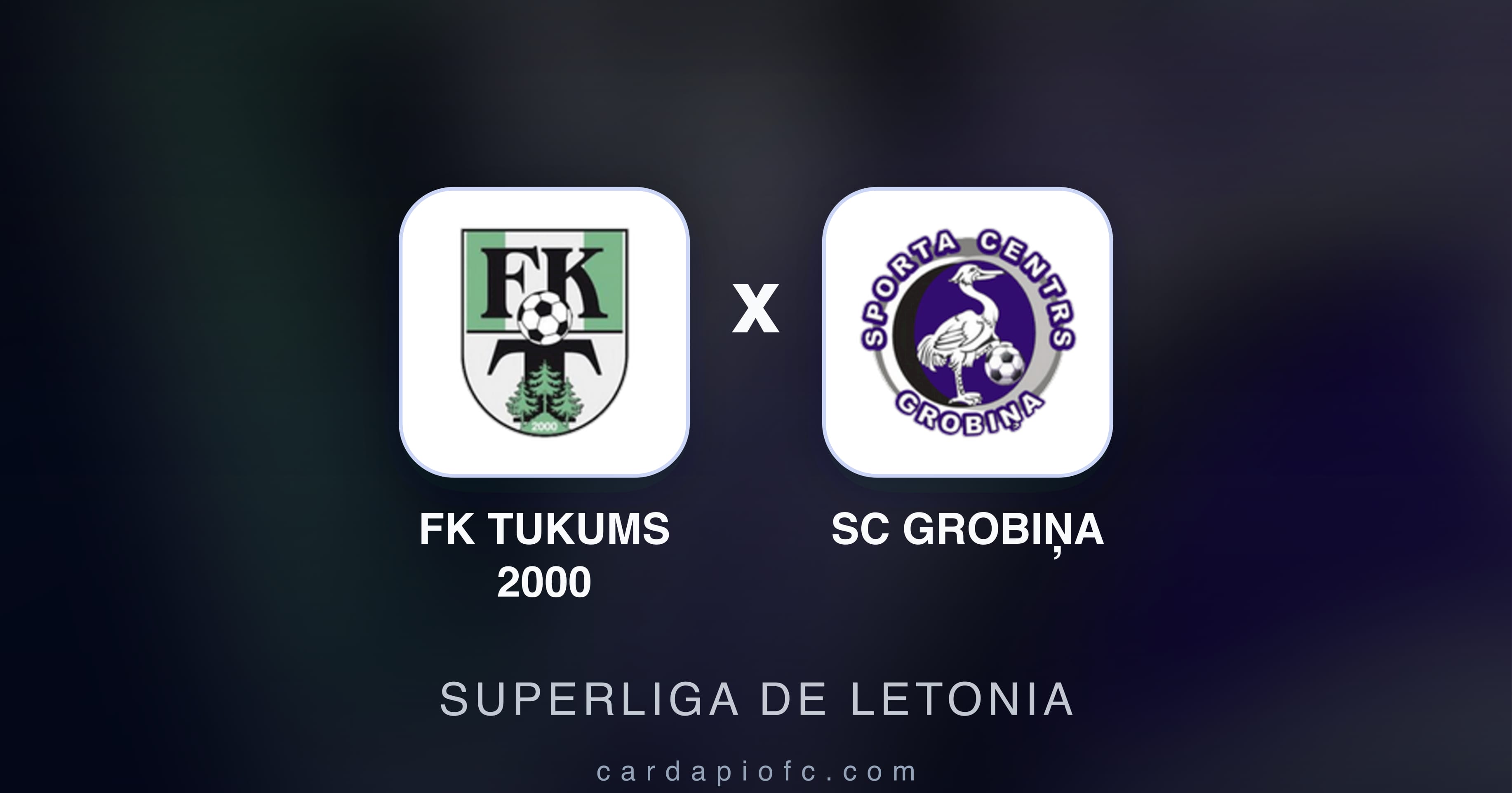 Imagen previa de FK Tukums 2000 vs SC Grobiņa (Superliga de Letonia)
