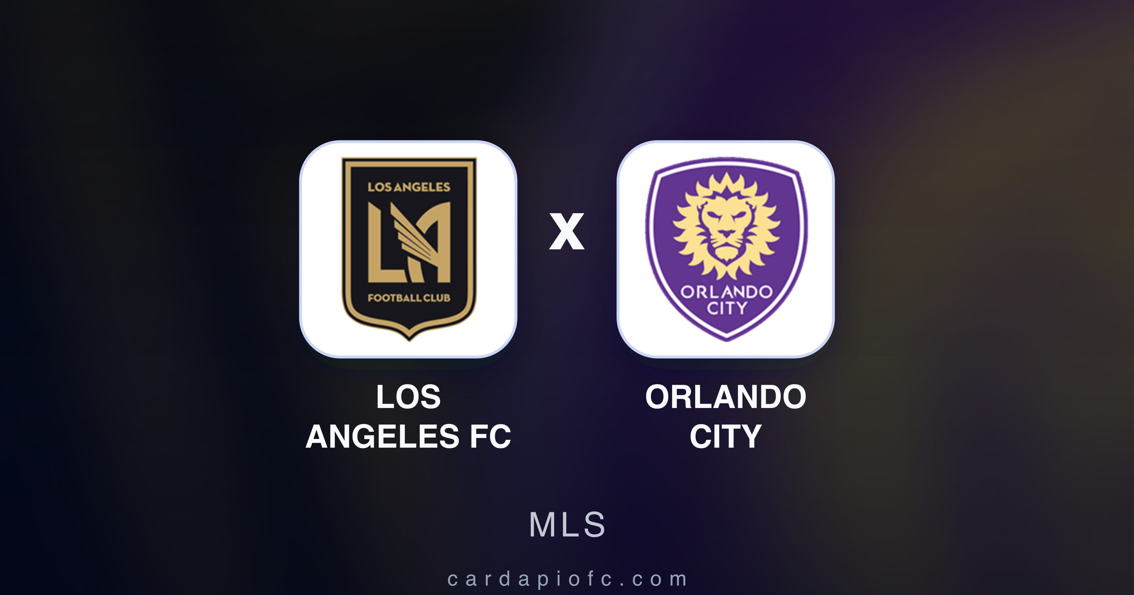 Imagen previa de Los Angeles FC vs Orlando City (MLS)
