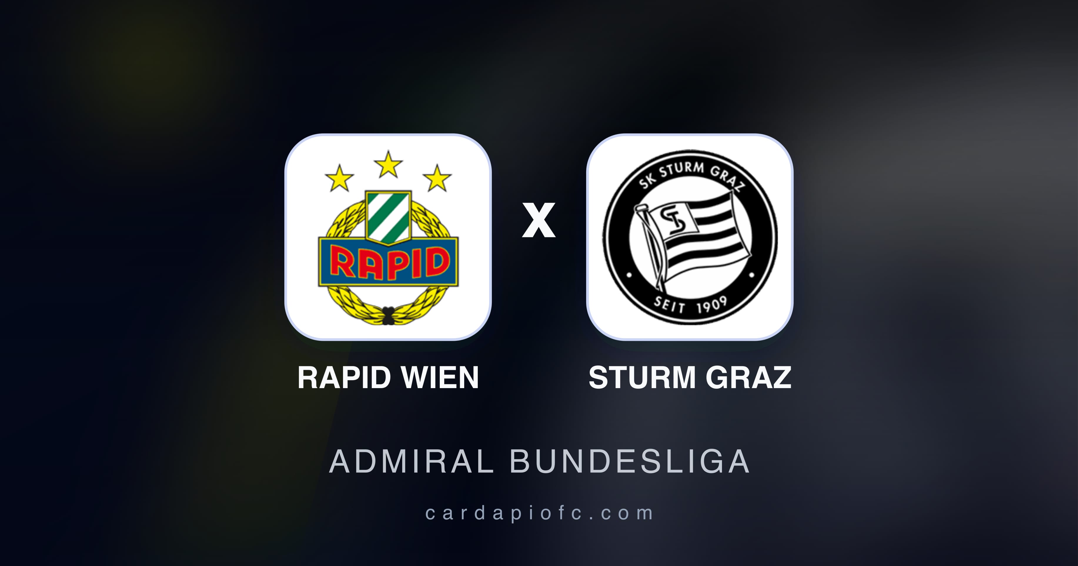 Imagen previa de Rapid Wien vs Sturm Graz (Admiral Bundesliga)