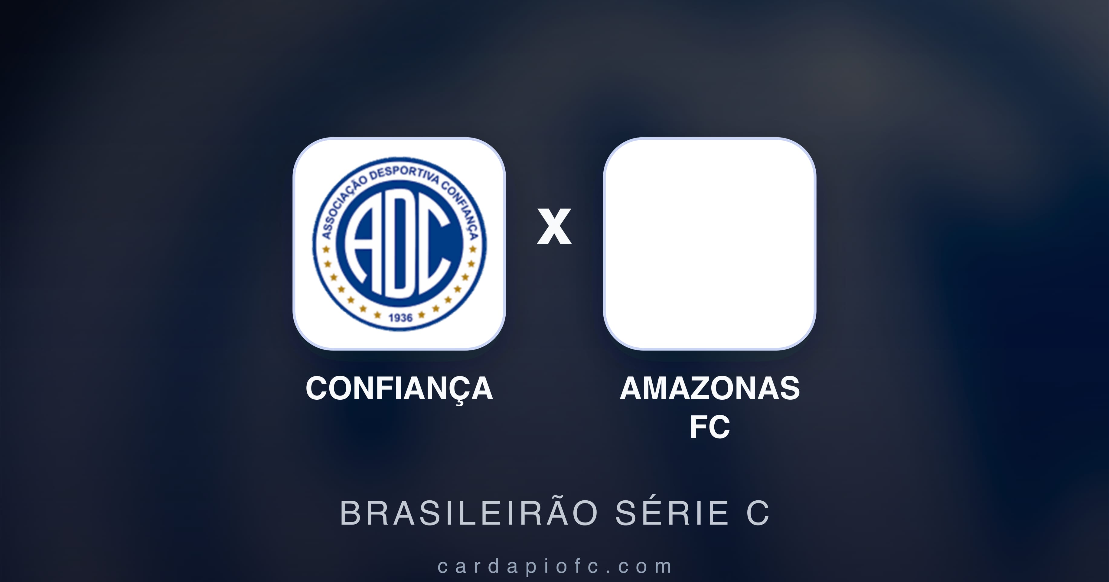 Imagen previa de Confiança vs Amazonas FC (Brasileirão Série C)