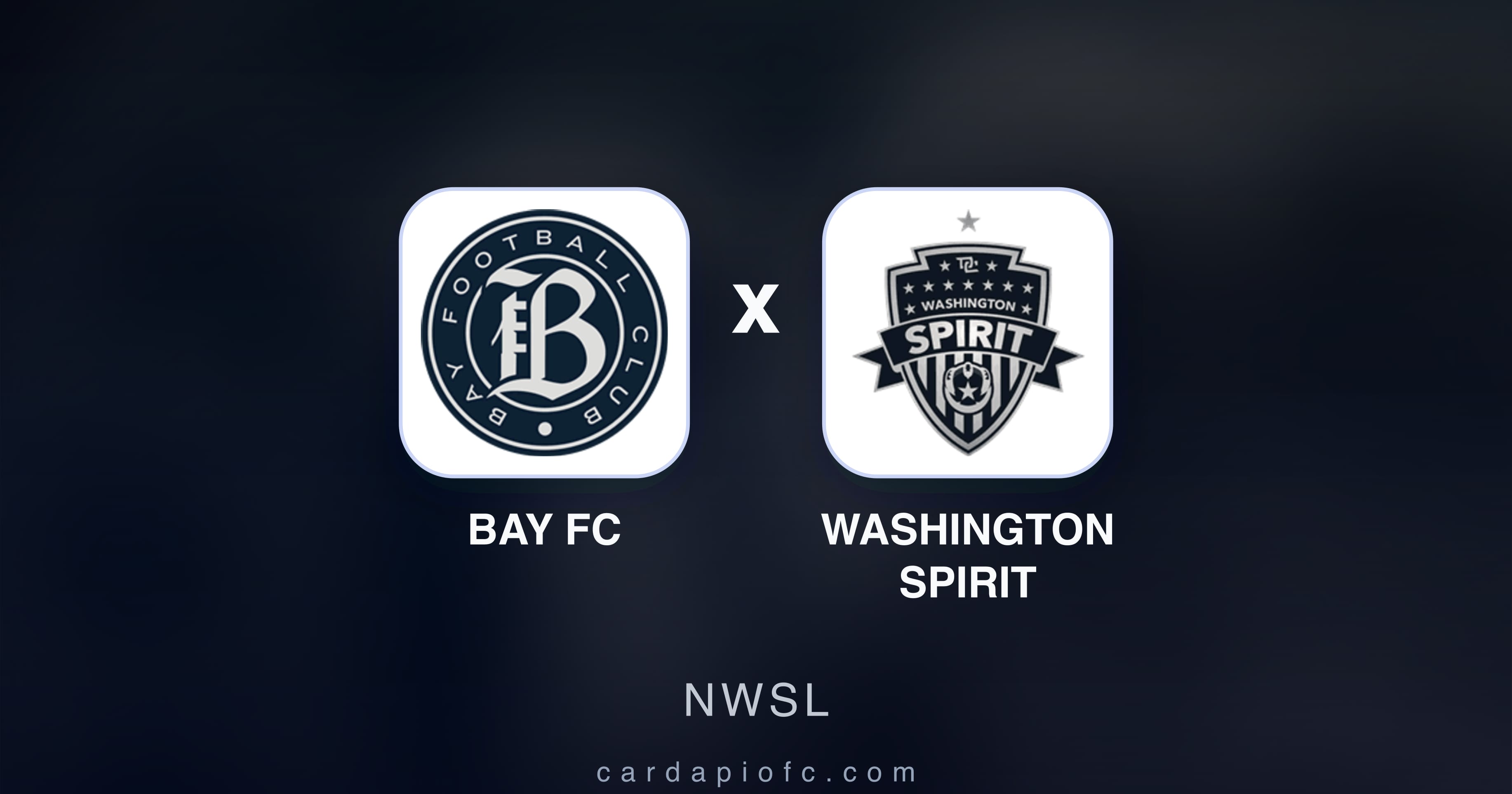 Imagen previa de Bay FC vs Washington Spirit (NWSL)