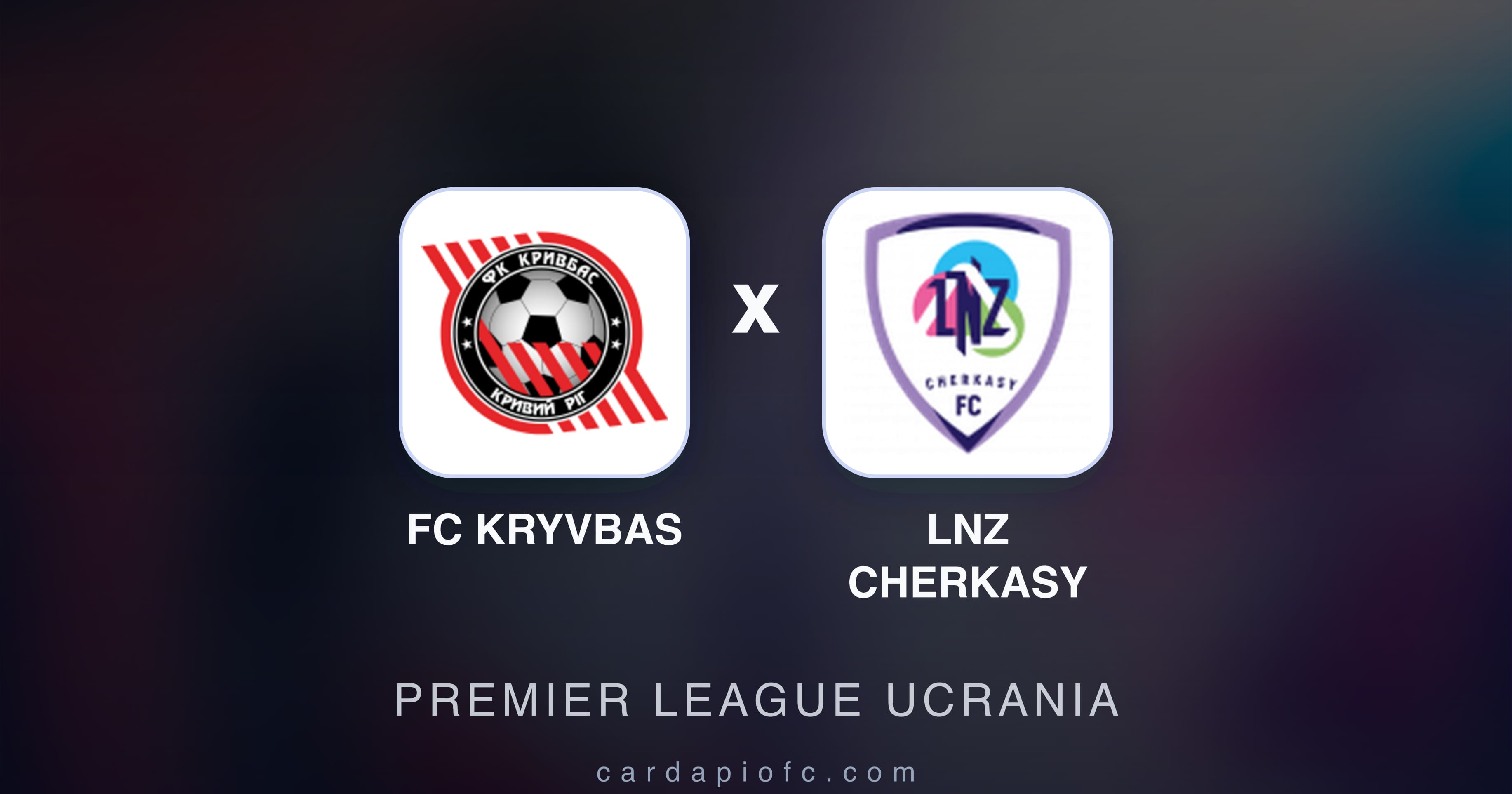 Imagen previa de FC Kryvbas vs LNZ Cherkasy (Premier League Ucrania)