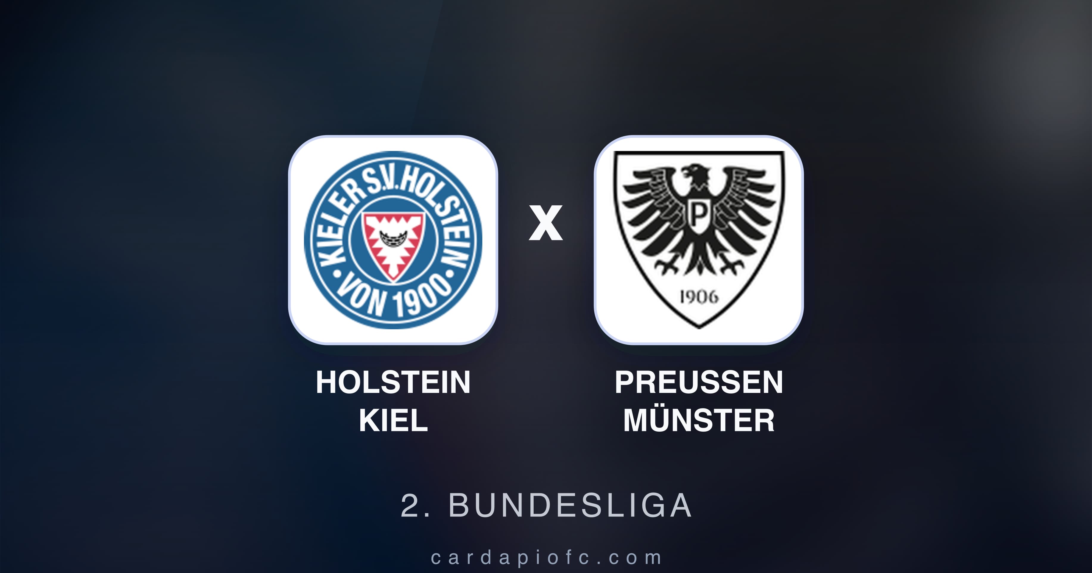 Imagen previa de Holstein Kiel vs Preußen Münster (2. Bundesliga)