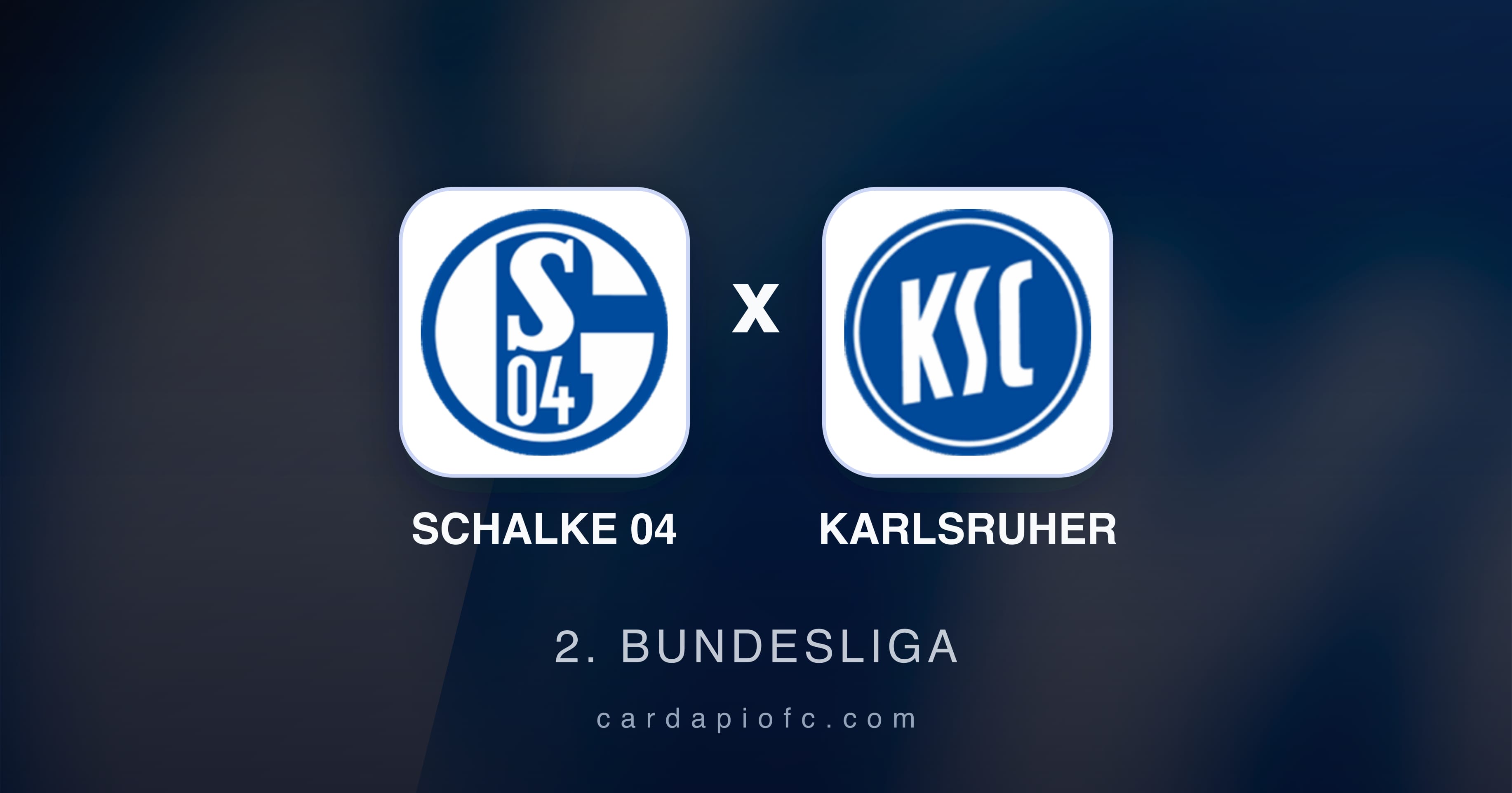 Imagen previa de Schalke 04 vs Karlsruher (2. Bundesliga)