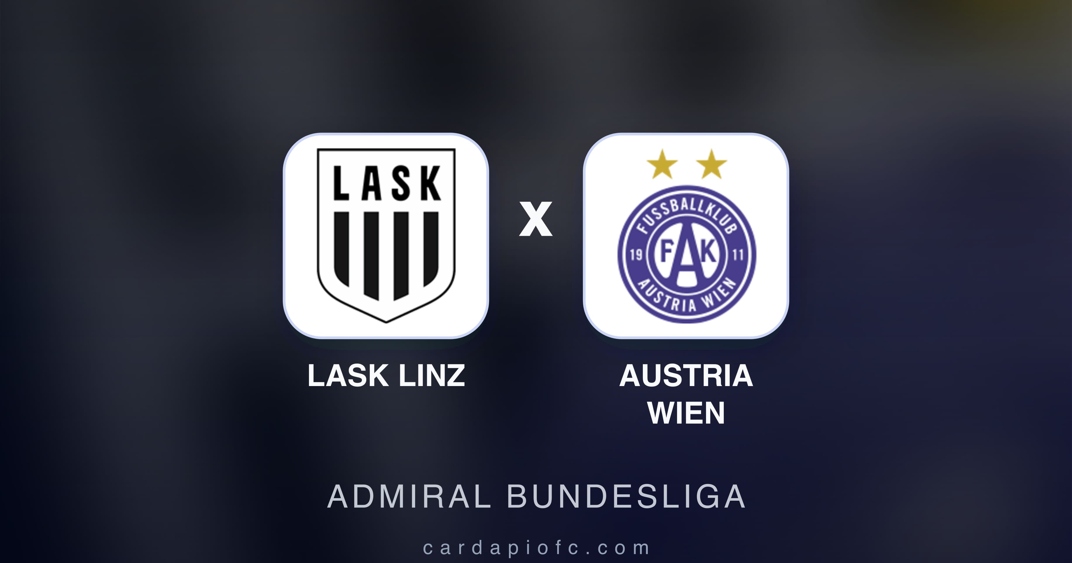 Imagen previa de LASK Linz vs Austria Wien (Admiral Bundesliga)