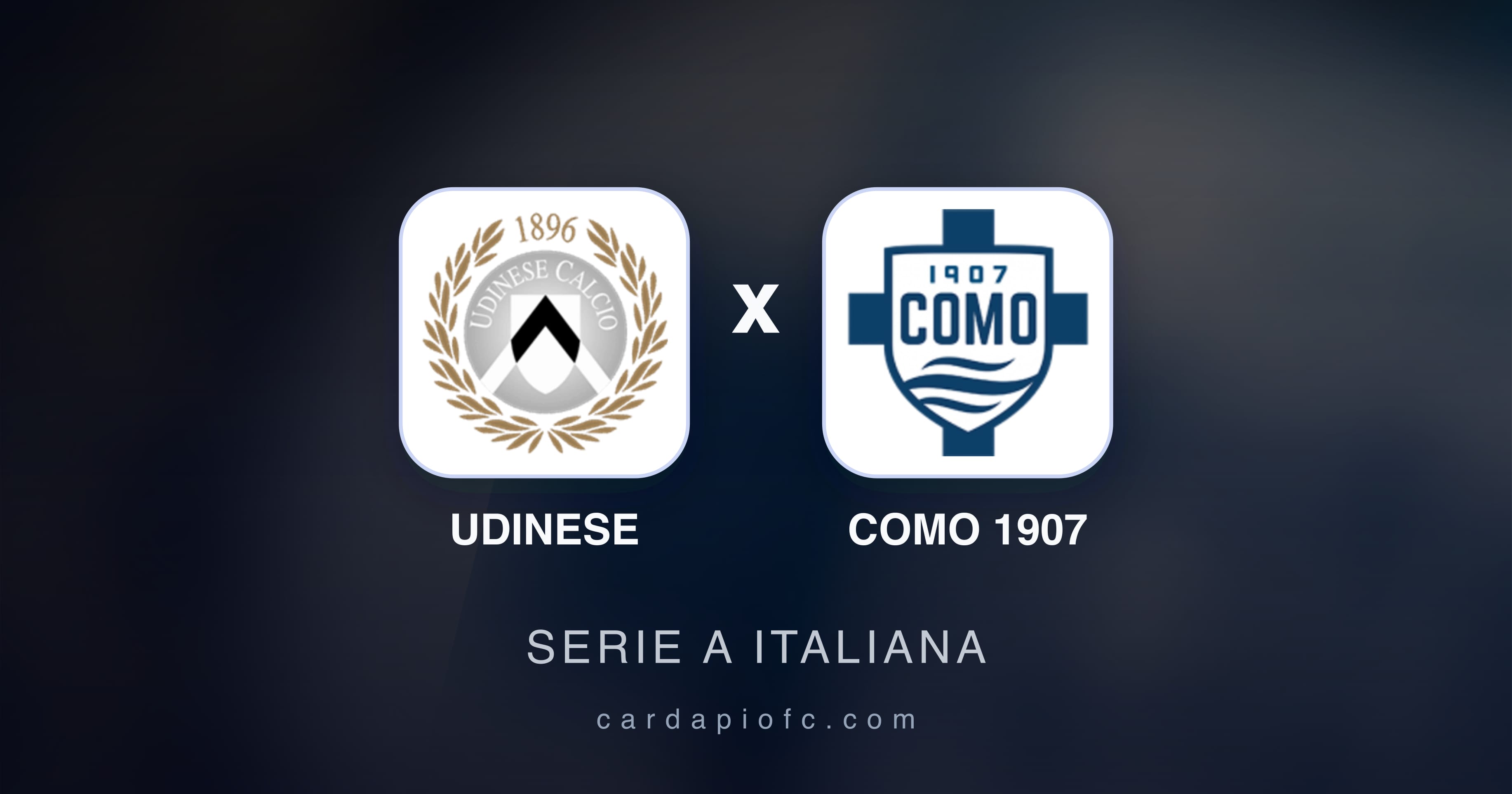 Imagen previa de Udinese vs Como 1907 (Serie A Italiana)