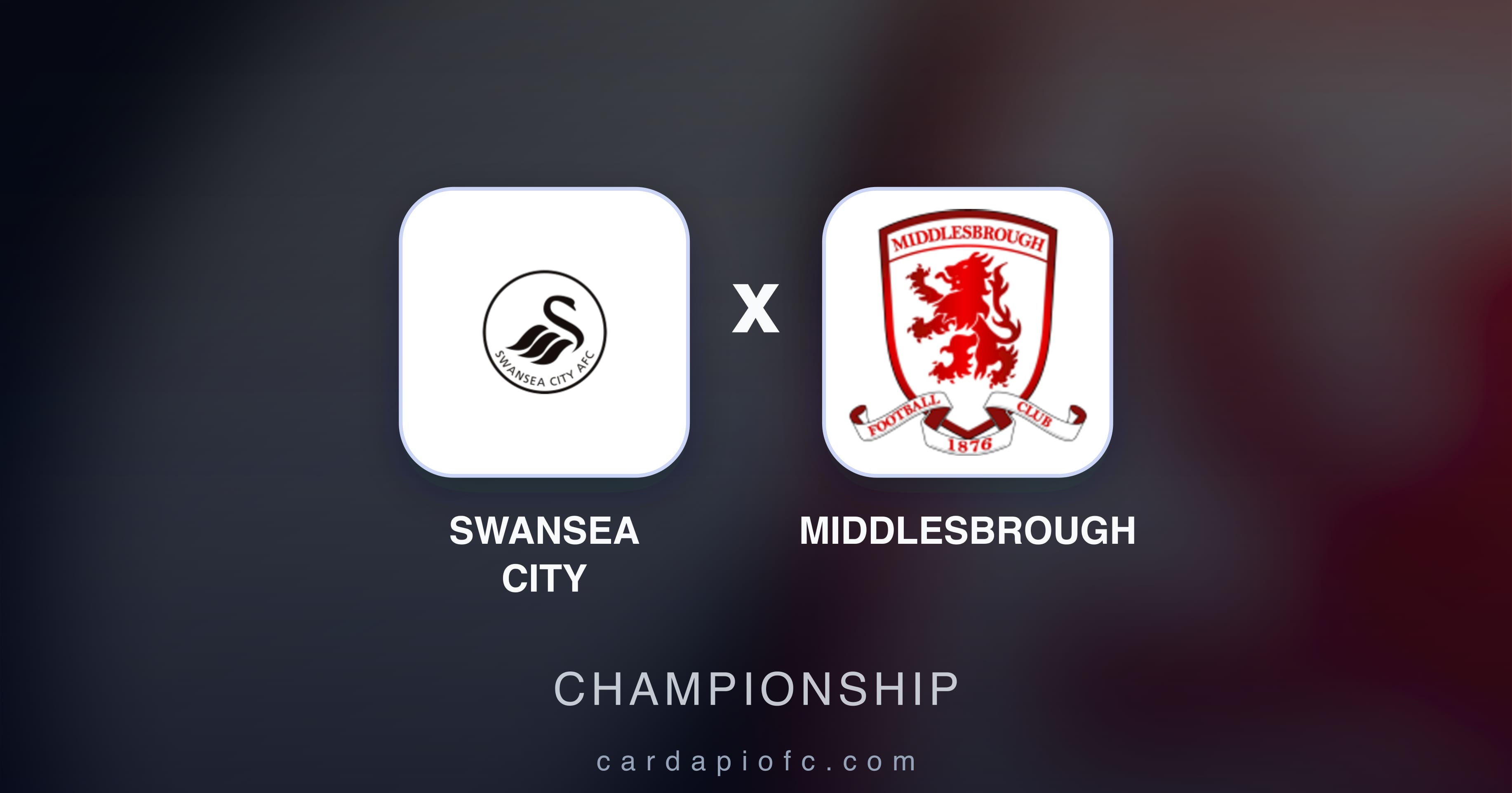 Imagen previa de Swansea City vs Middlesbrough (Championship)