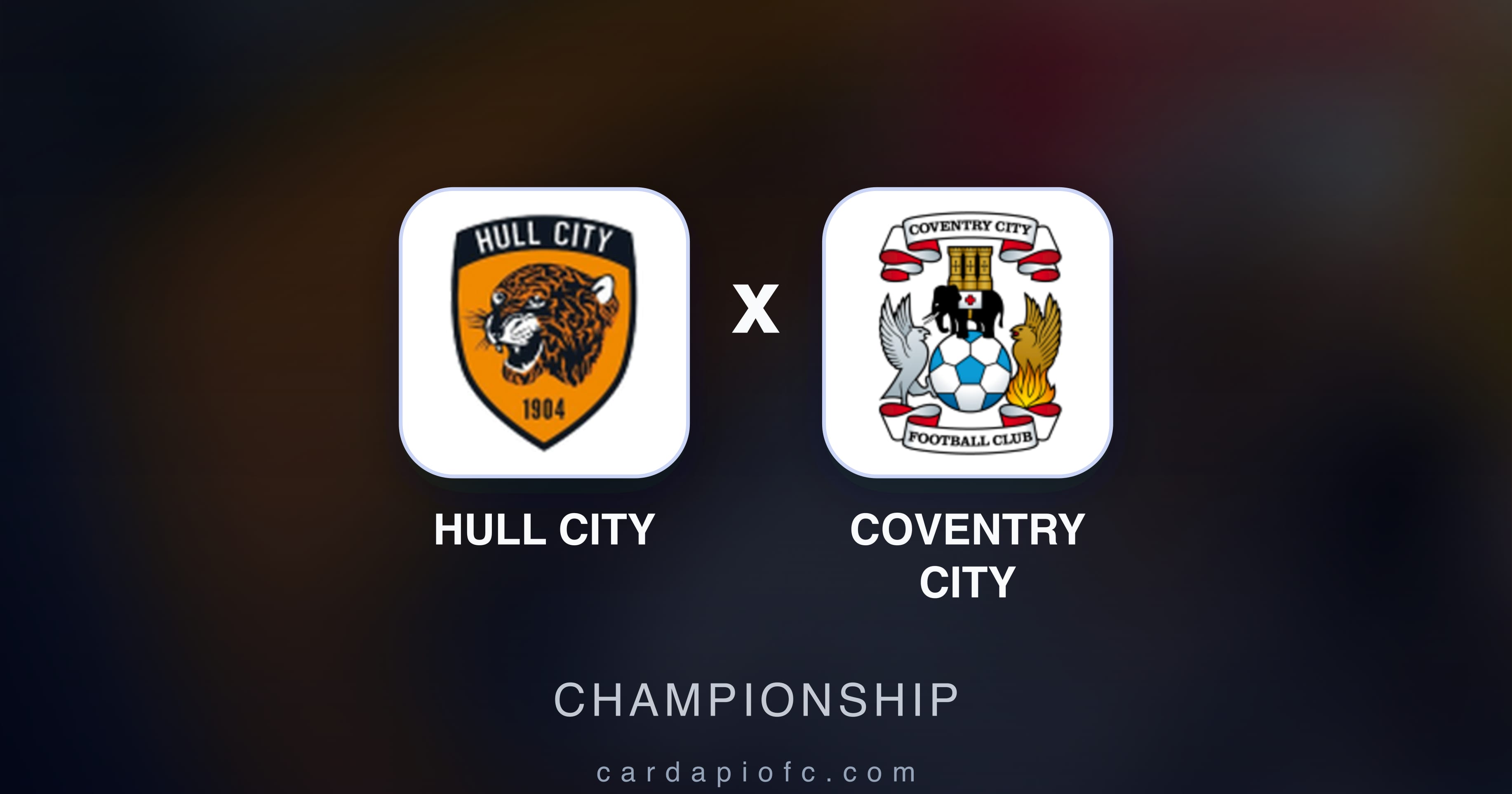 Imagen previa de Hull City vs Coventry City (Championship)
