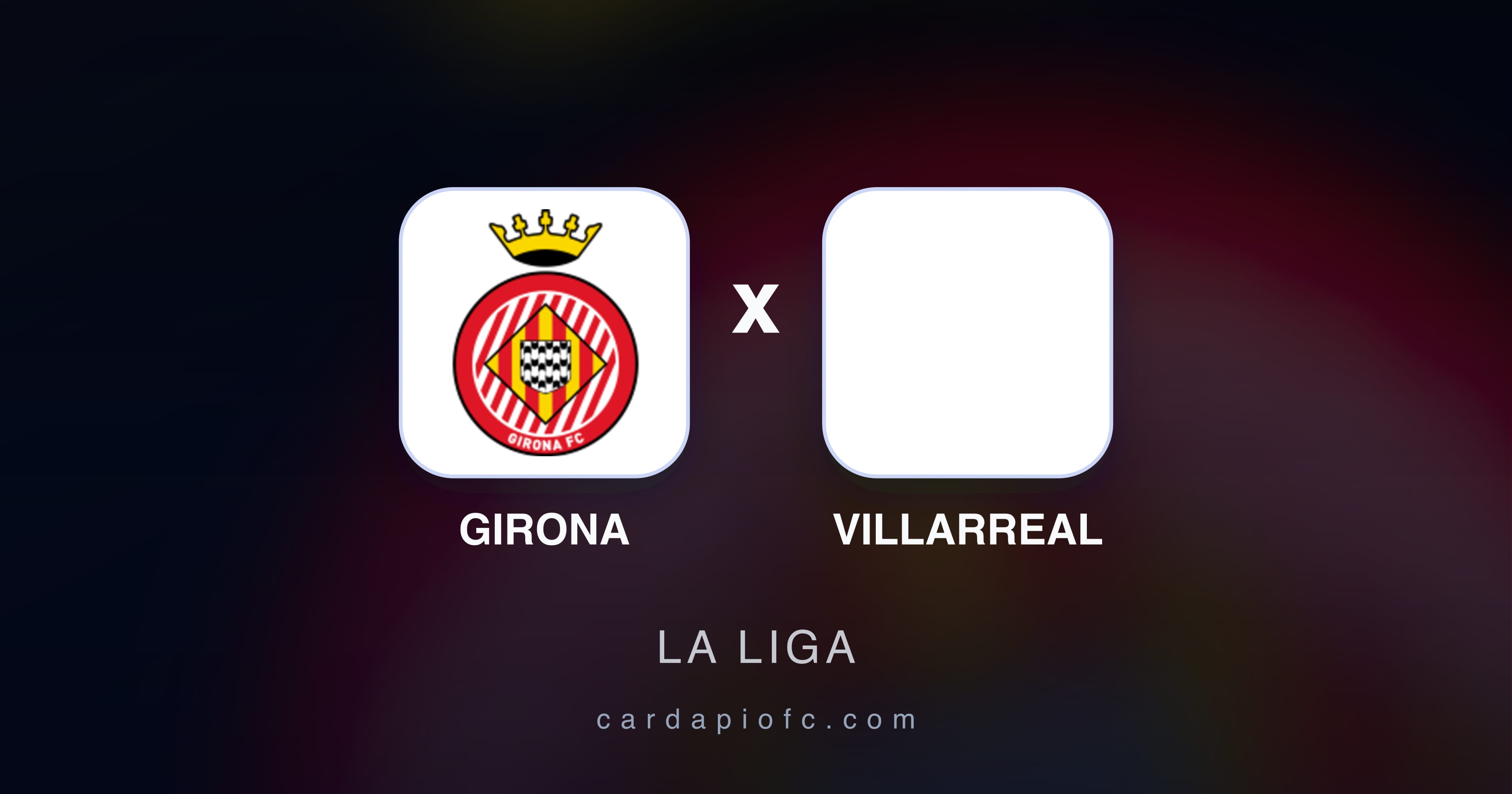 Imagen previa de Girona vs Villarreal (La Liga)