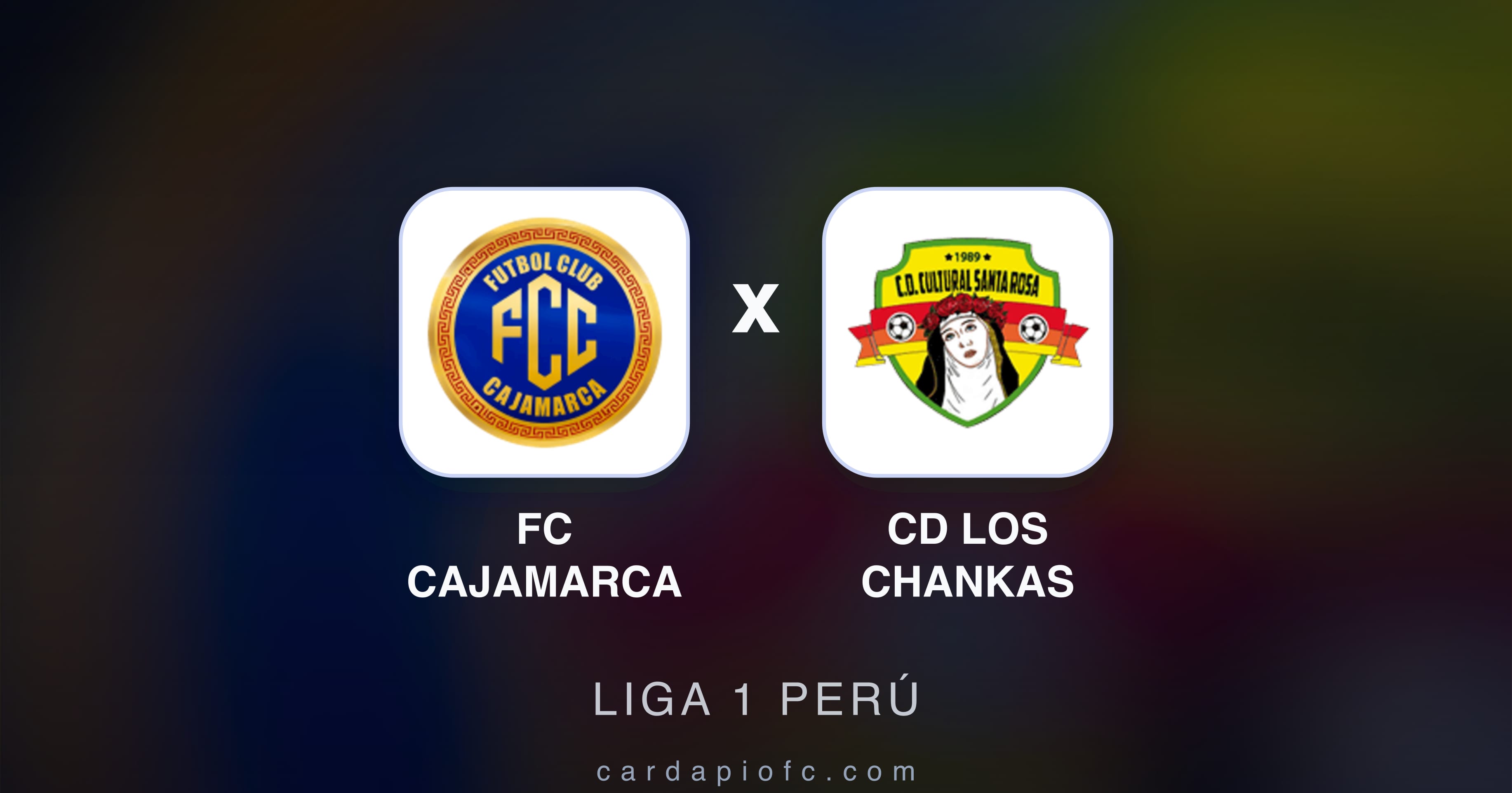 Imagen previa de FC Cajamarca vs CD Los Chankas (Liga 1 Perú)