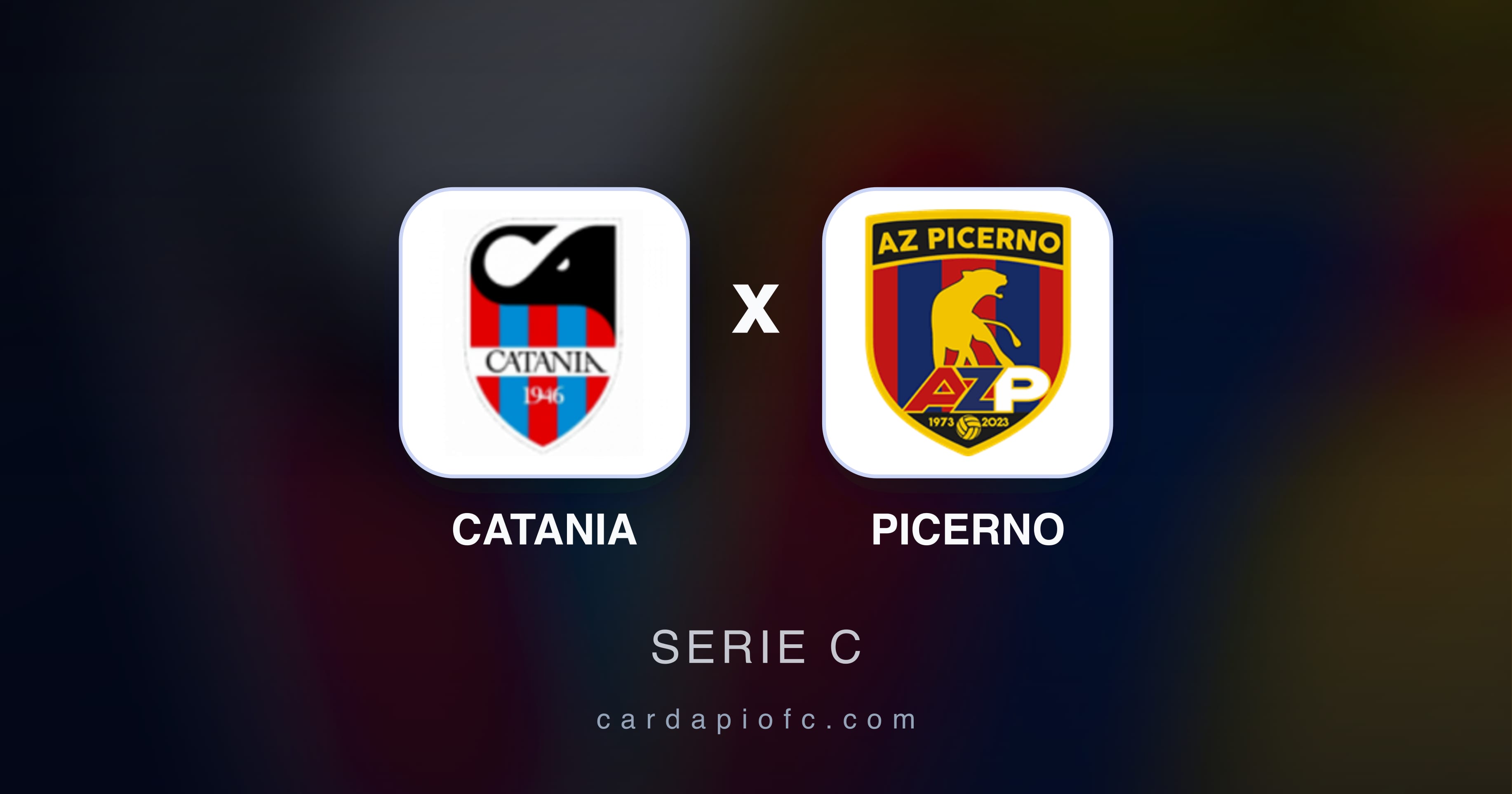 Imagen previa de Catania vs Picerno (Serie C)
