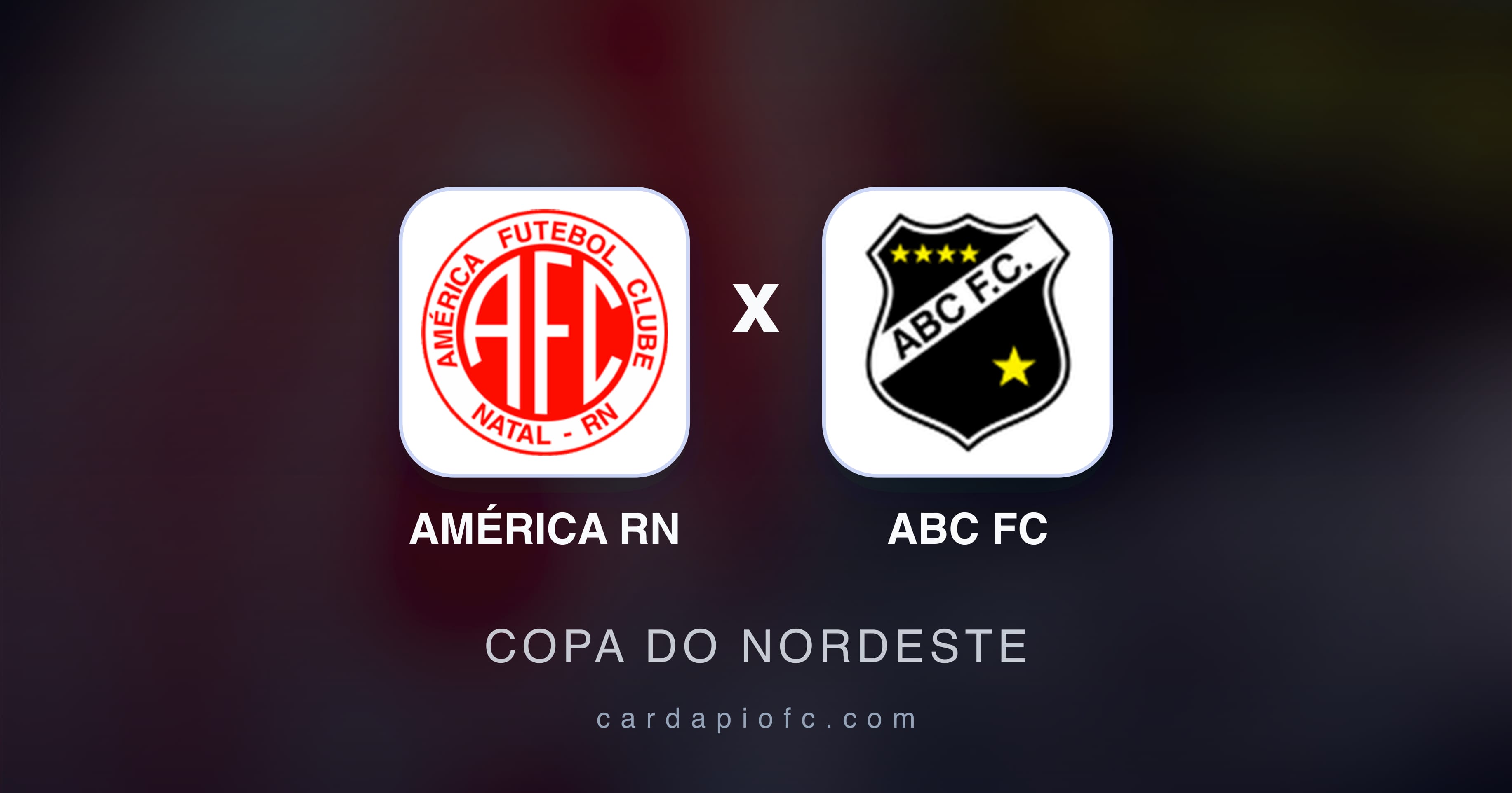 Imagen previa de América RN vs ABC FC (Copa do Nordeste)