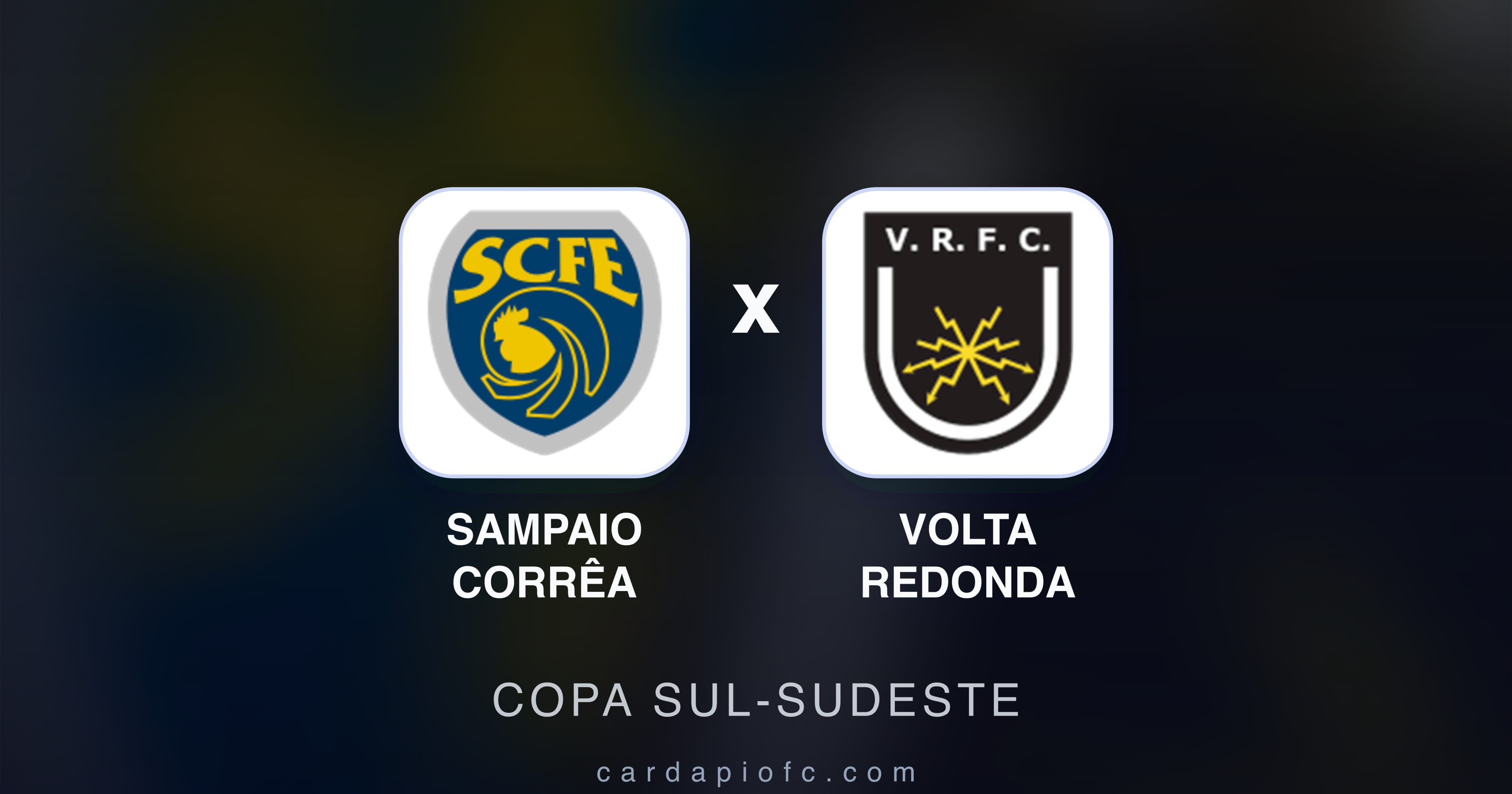 Imagen previa de Sampaio Corrêa vs Volta Redonda (Copa Sul-Sudeste)
