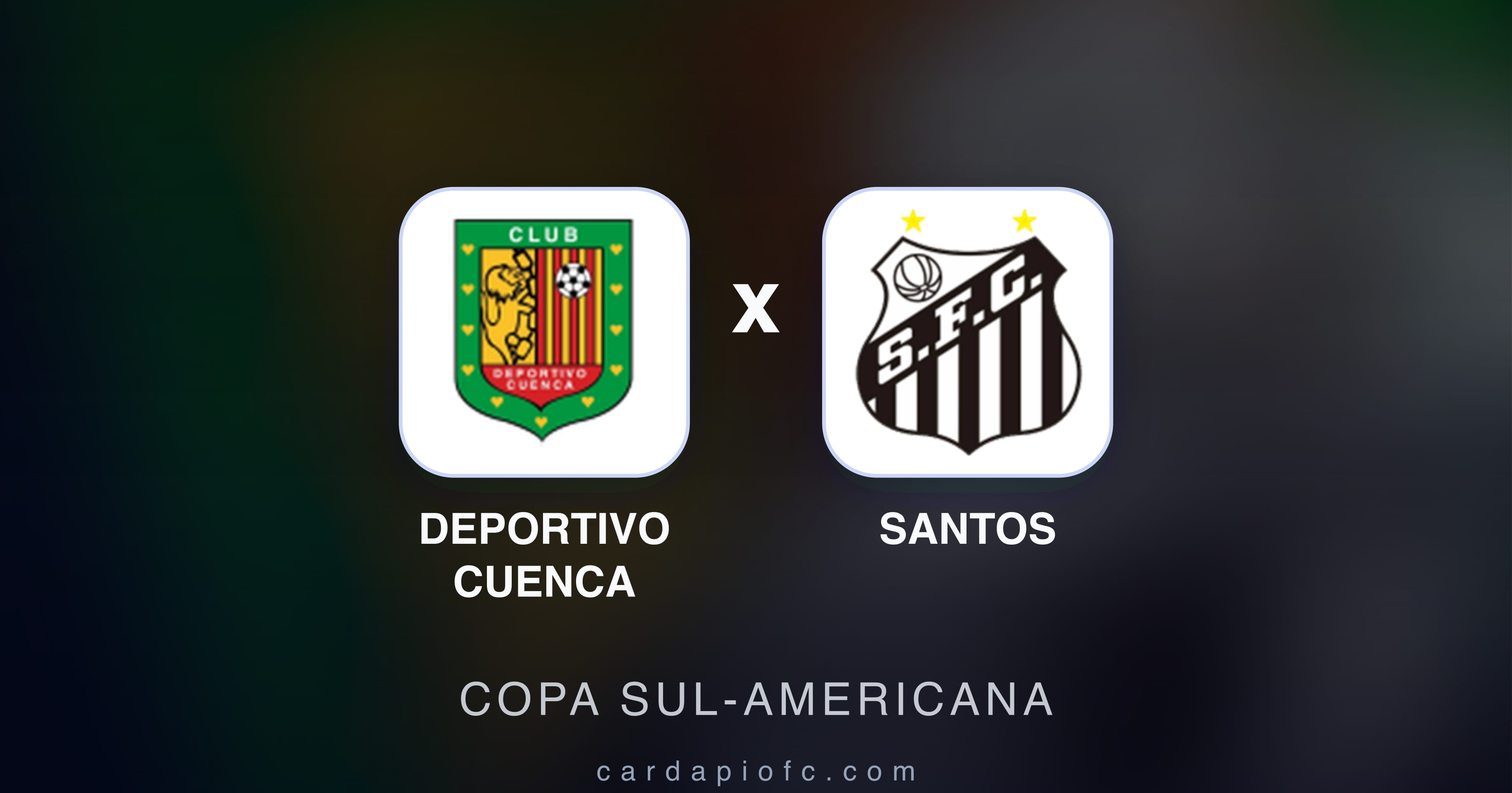 صورة تمهيدية لمباراة Deportivo Cuenca ضد Santos (Copa Sul-Americana)