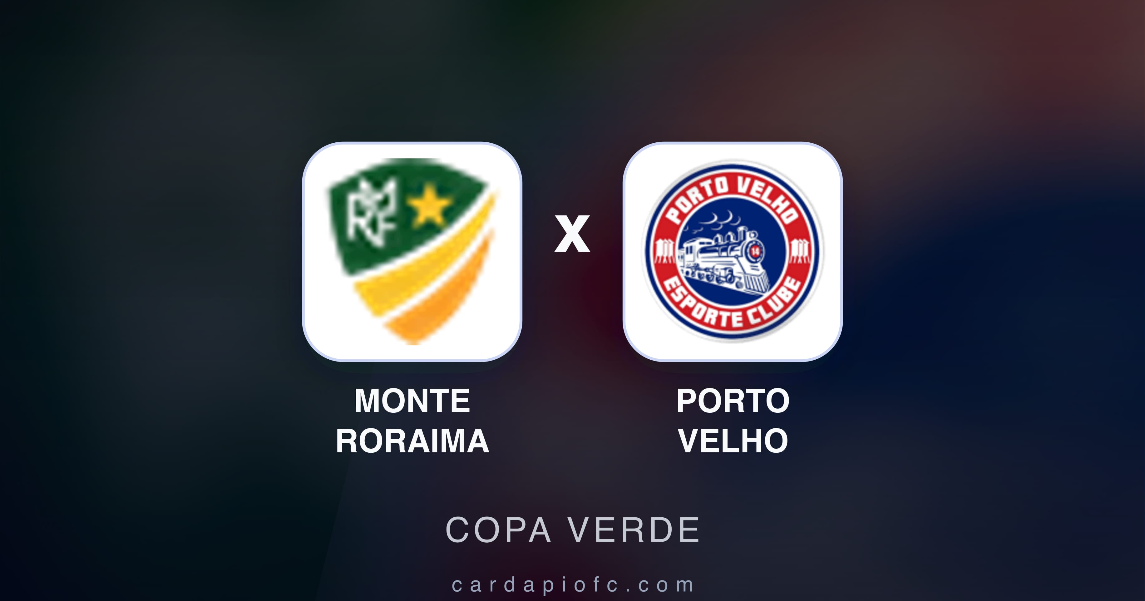 Imagen previa de Monte Roraima vs Porto Velho (Copa Verde)