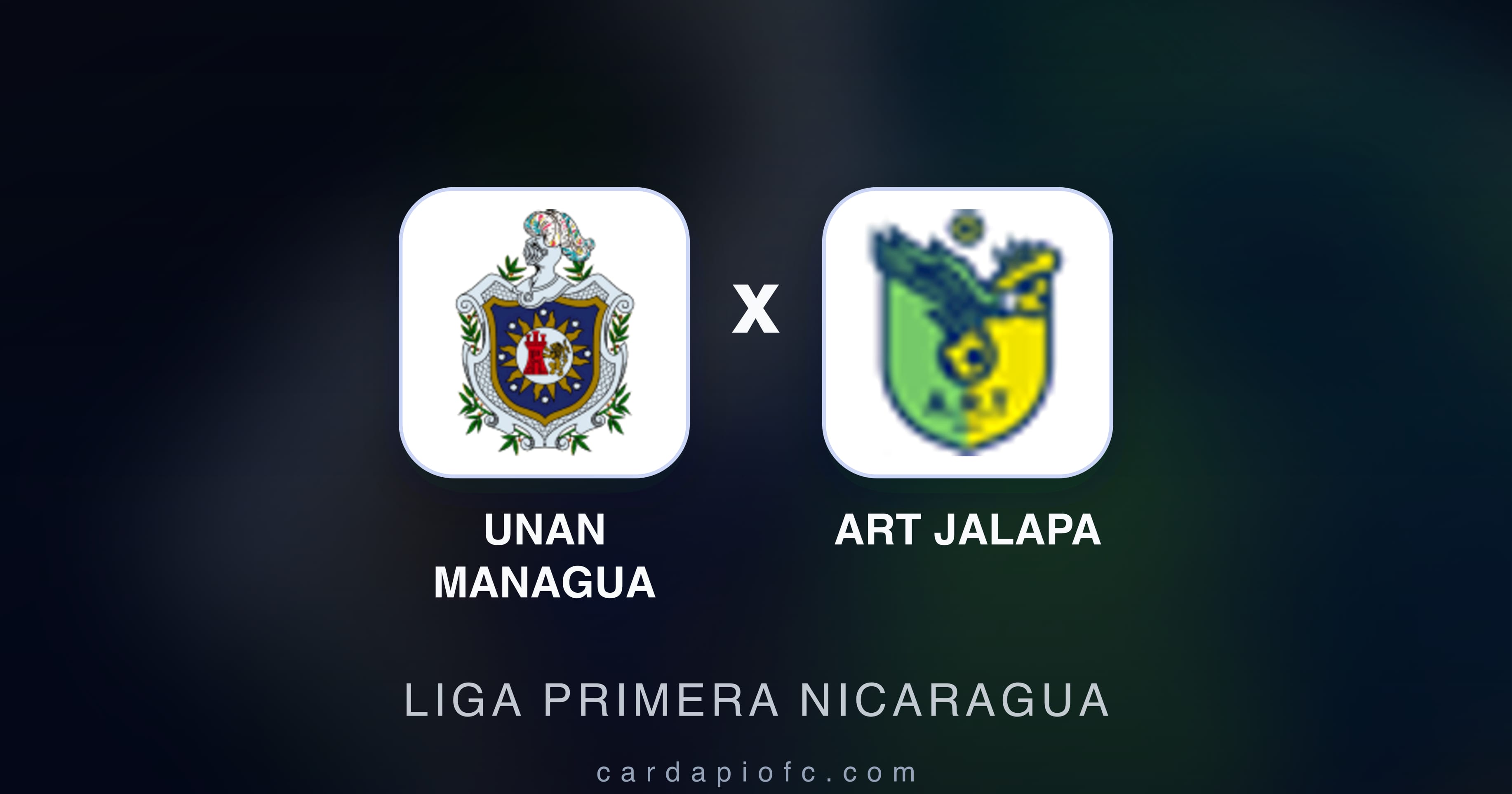 Imagen previa de UNAN Managua vs ART Jalapa (Liga Primera Nicaragua)