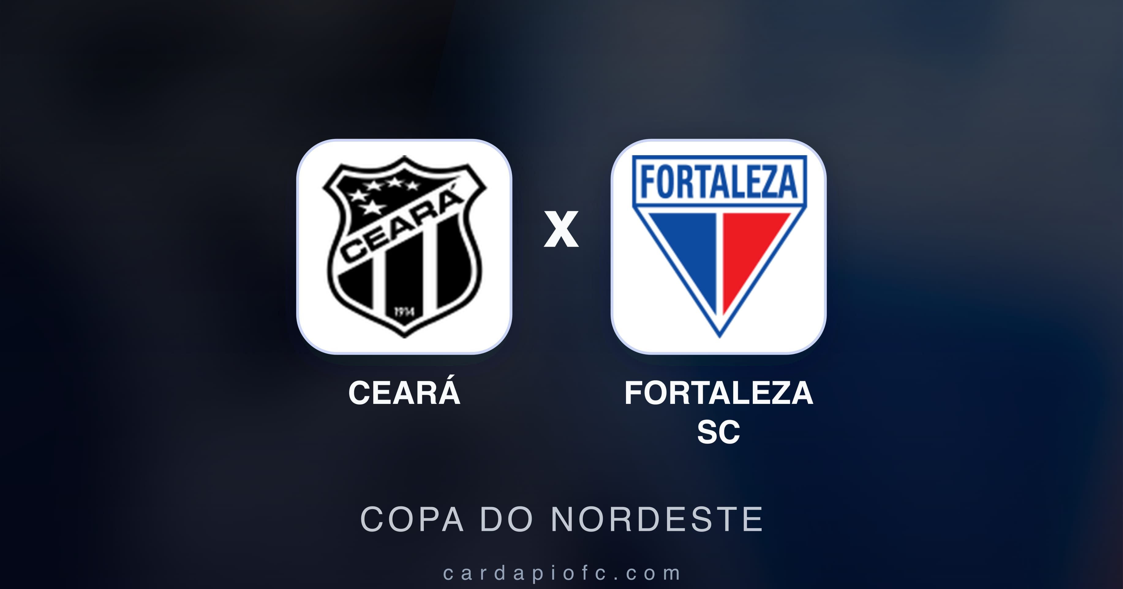 Imagen previa de Ceará vs Fortaleza SC (Copa do Nordeste)