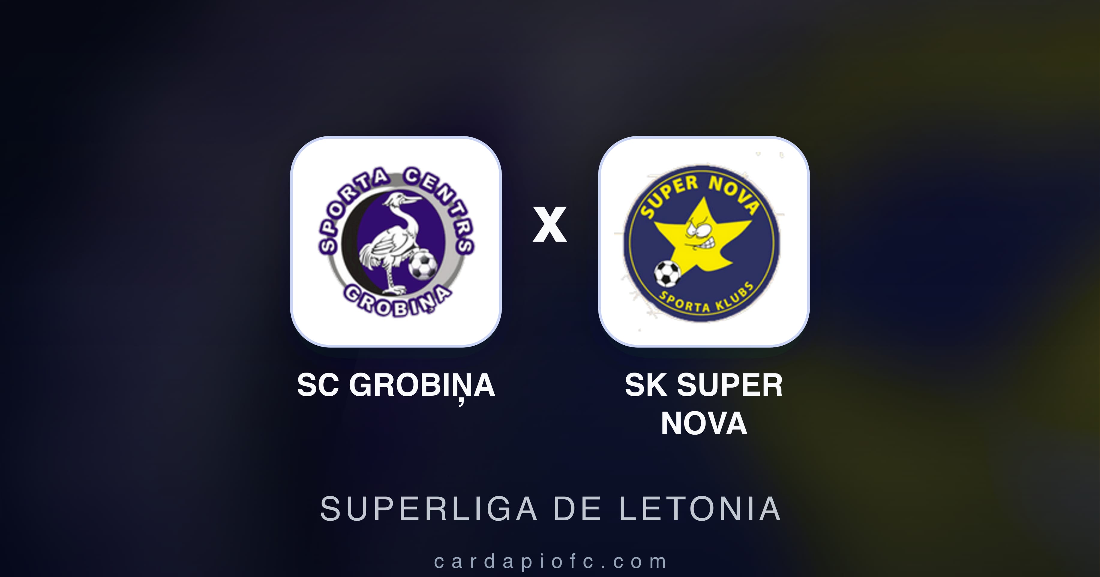 Imagen previa de SC Grobiņa vs SK Super Nova (Superliga de Letonia)