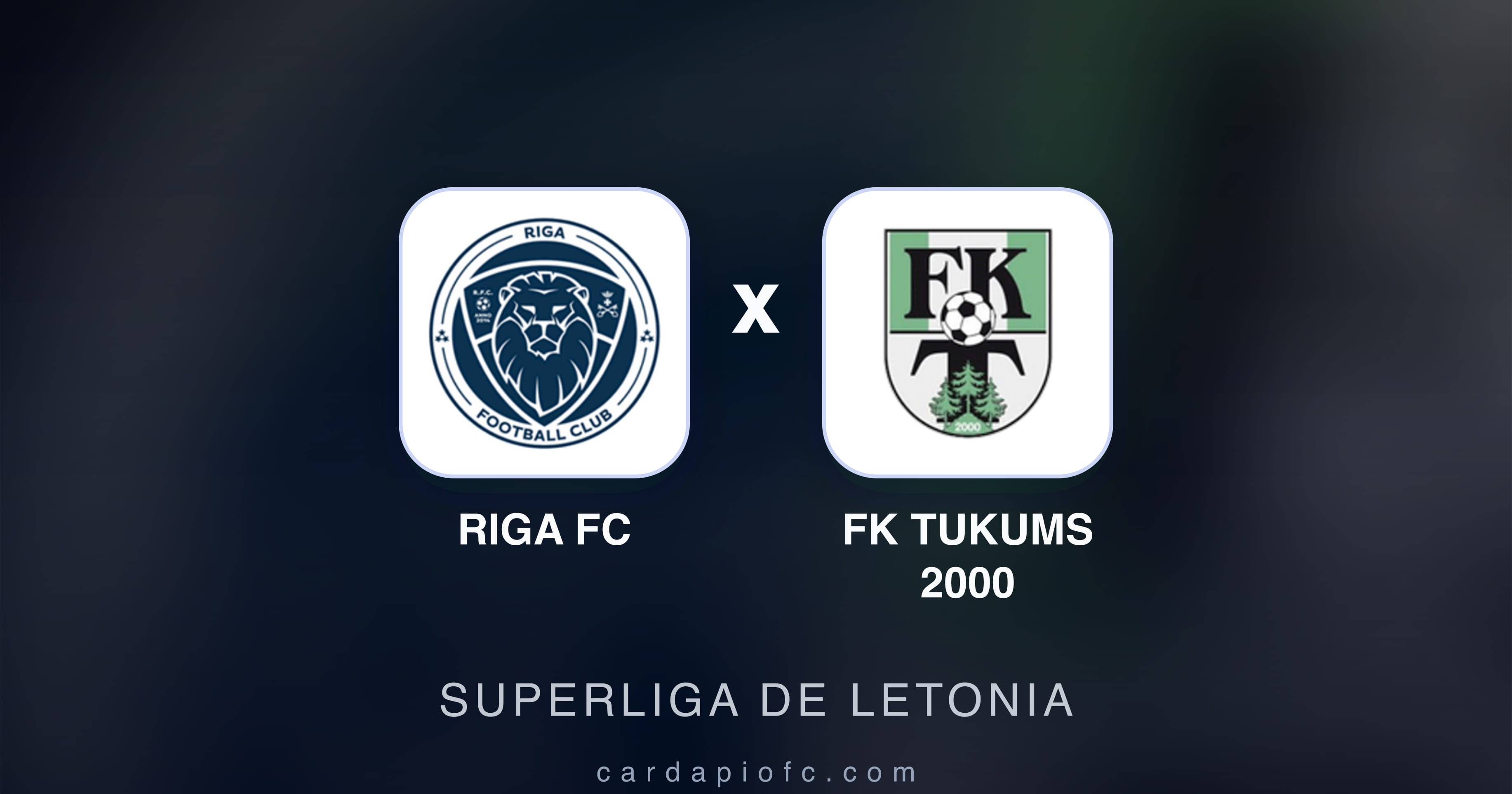 Imagen previa de Riga FC vs FK Tukums 2000 (Superliga de Letonia)