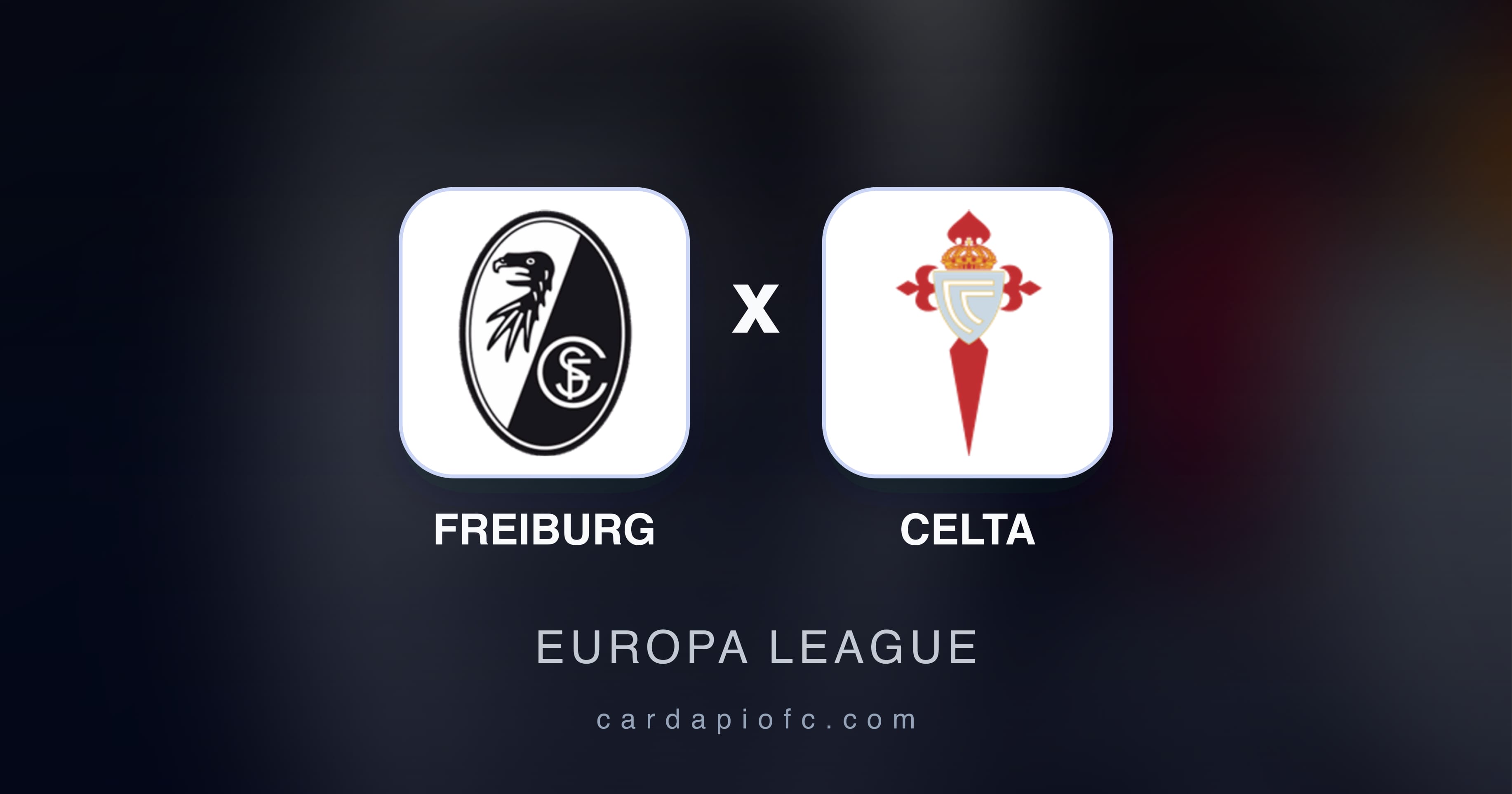 Imagen previa de Freiburg vs Celta (Europa League)