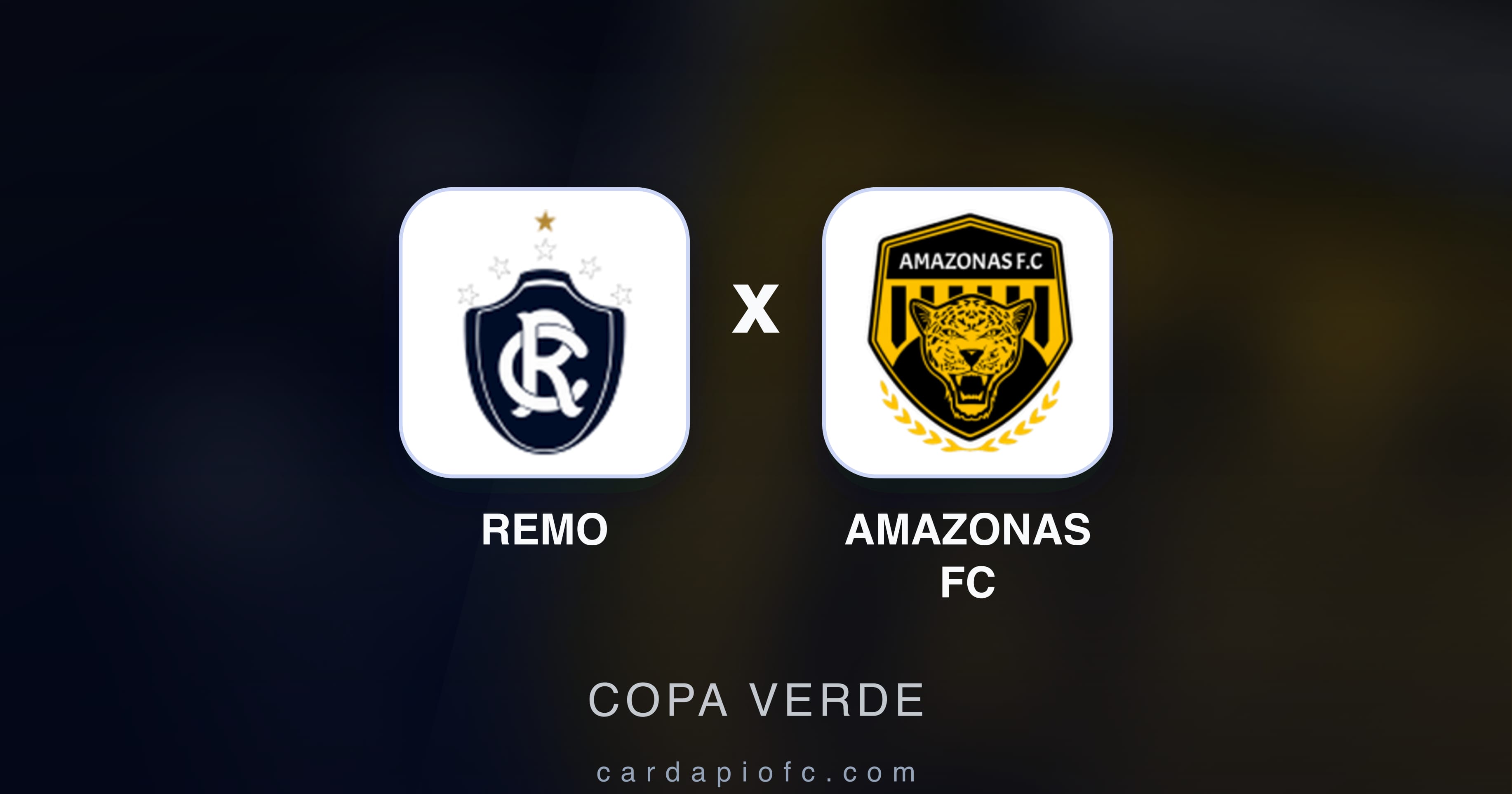 Imagen previa de Remo vs Amazonas FC (Copa Verde)